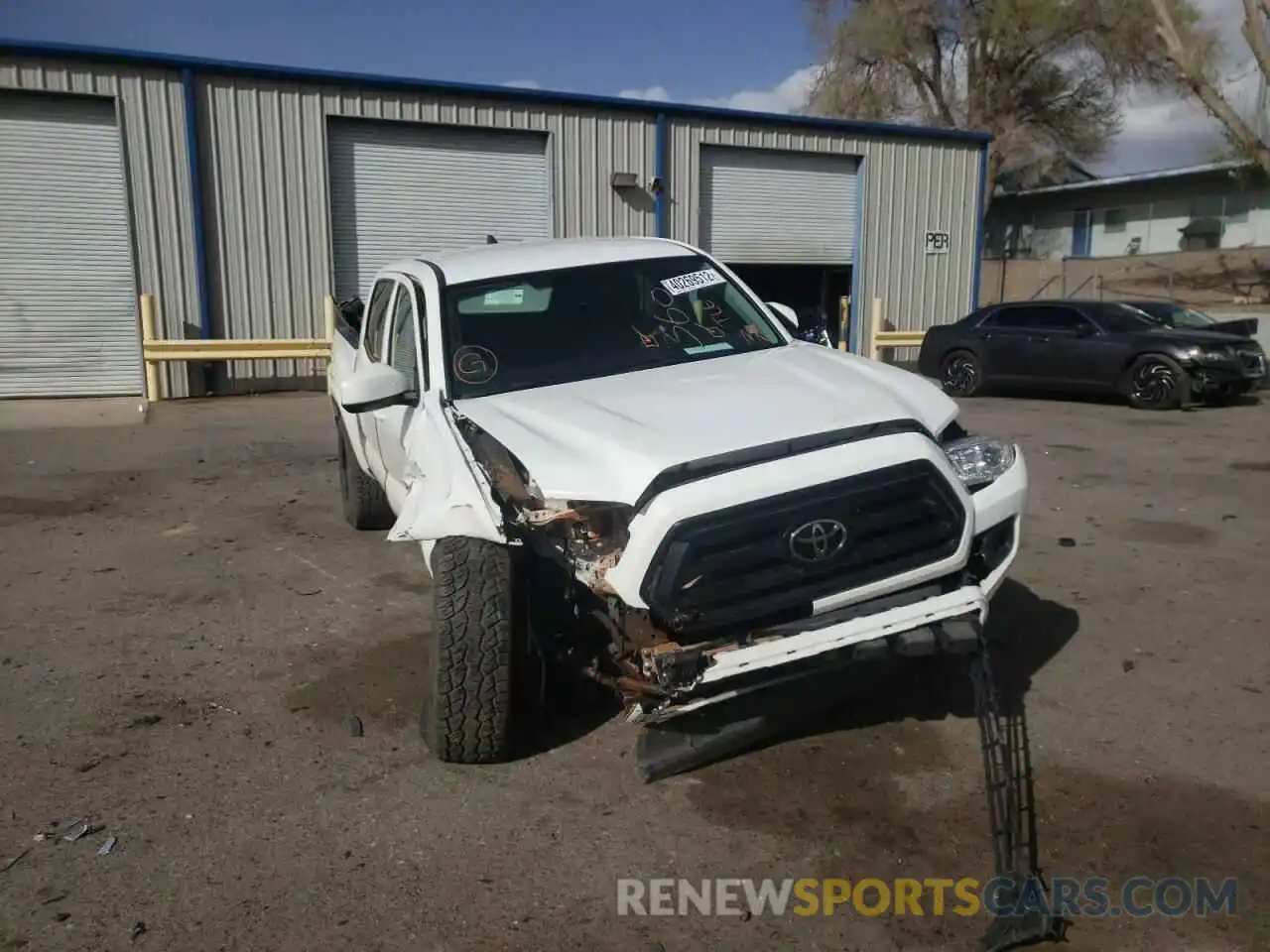 9 Photograph of a damaged car 3TMCZ5AN4LM361789 TOYOTA TACOMA 2020