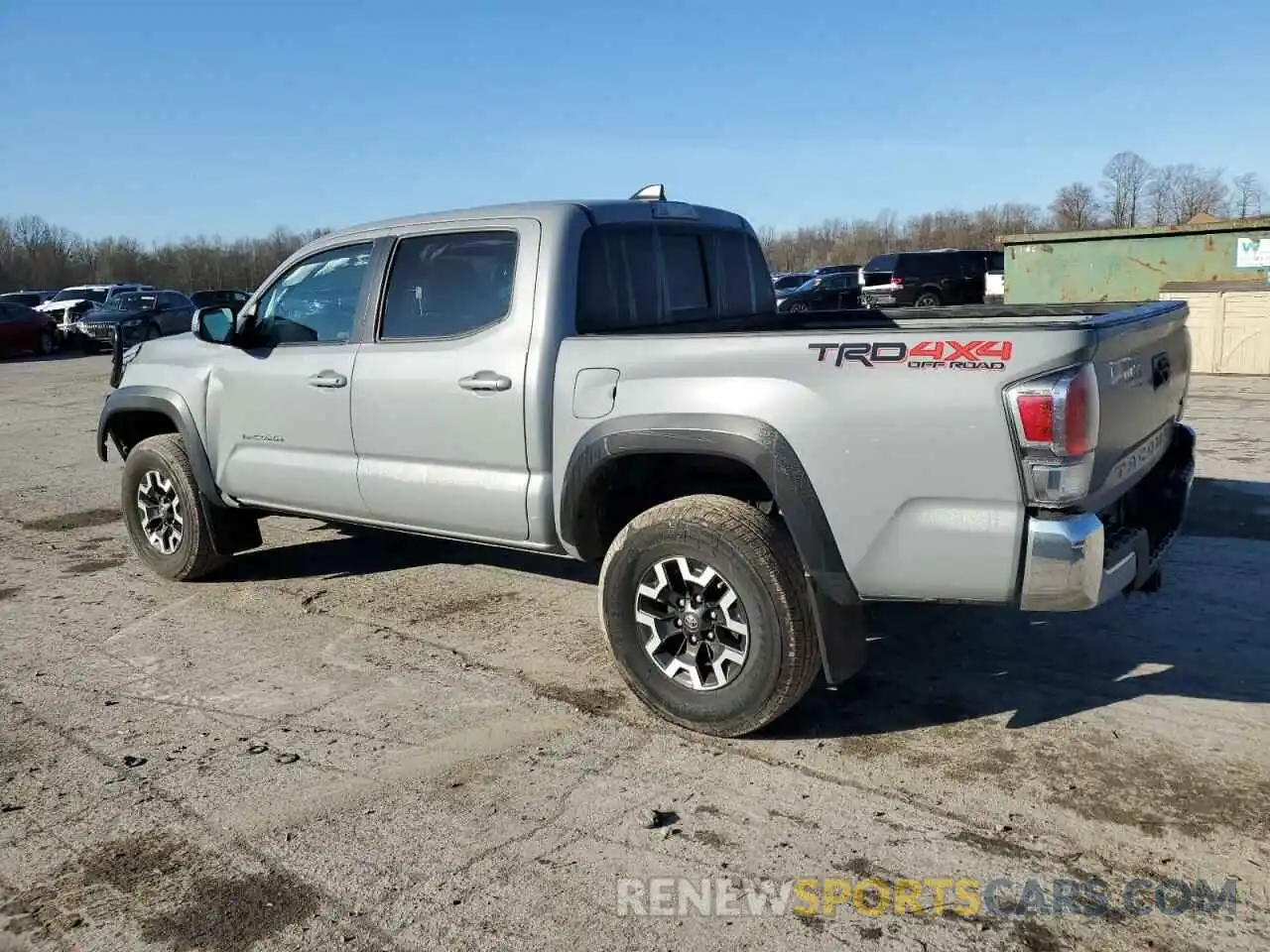 2 Photograph of a damaged car 3TMCZ5AN4LM365972 TOYOTA TACOMA 2020