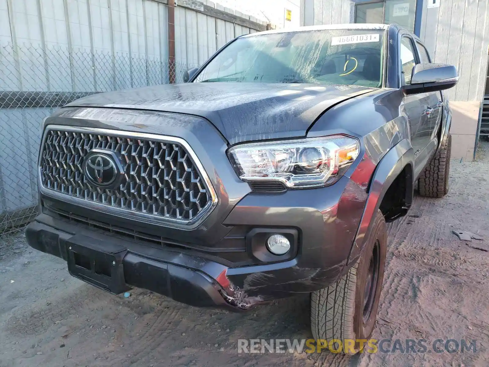 2 Photograph of a damaged car 3TMCZ5AN4LM366250 TOYOTA TACOMA 2020