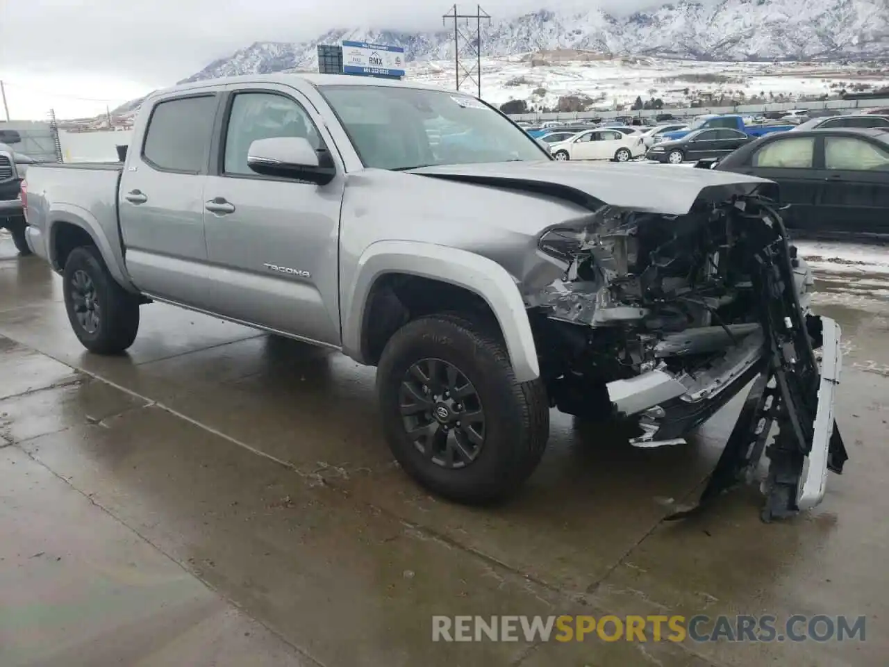 1 Photograph of a damaged car 3TMCZ5AN4LM366507 TOYOTA TACOMA 2020