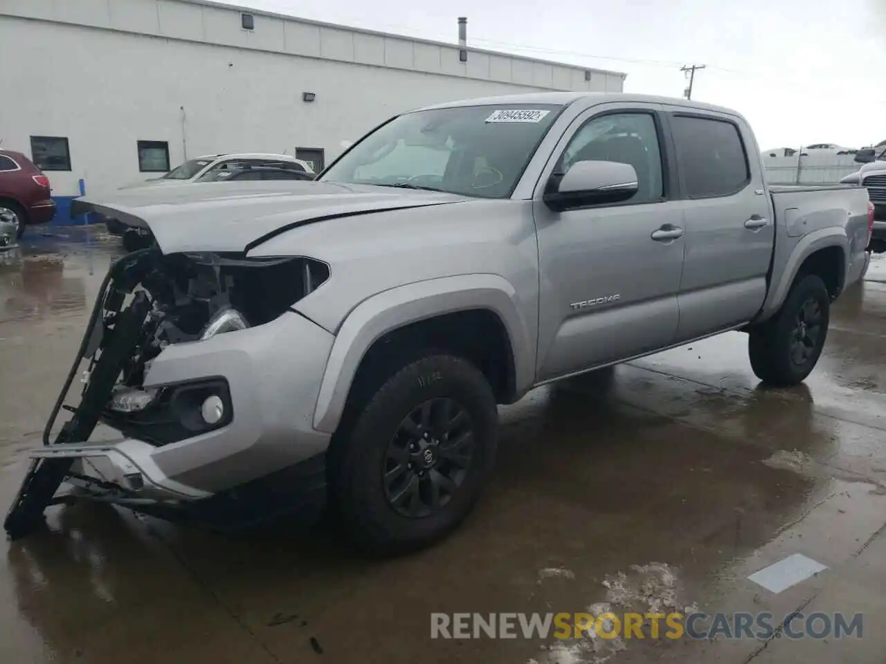 2 Photograph of a damaged car 3TMCZ5AN4LM366507 TOYOTA TACOMA 2020