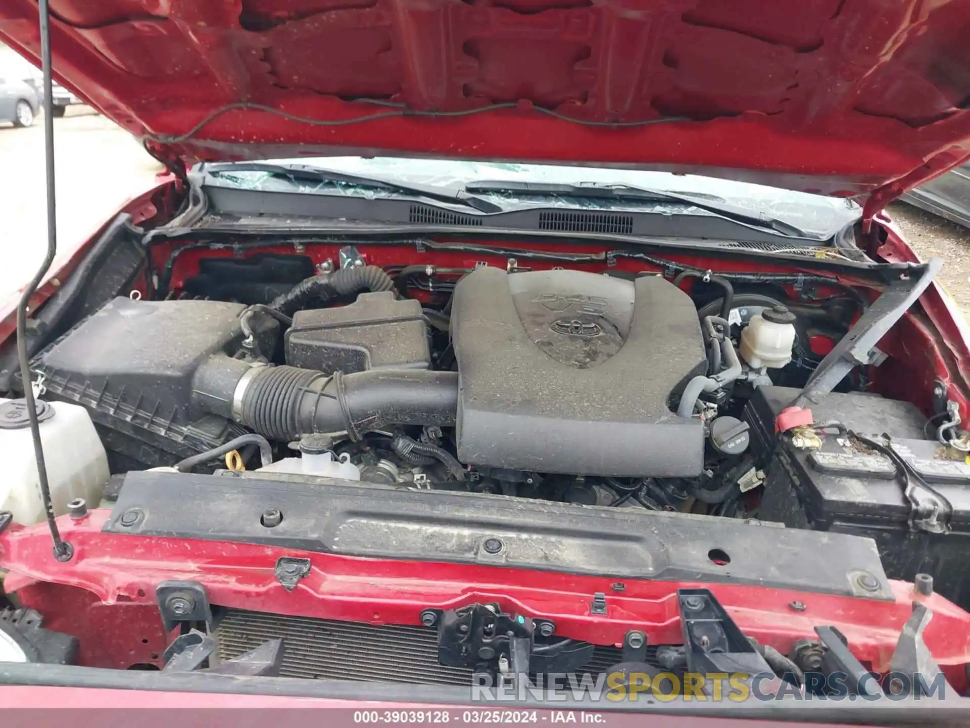 10 Photograph of a damaged car 3TMCZ5AN4LM368130 TOYOTA TACOMA 2020