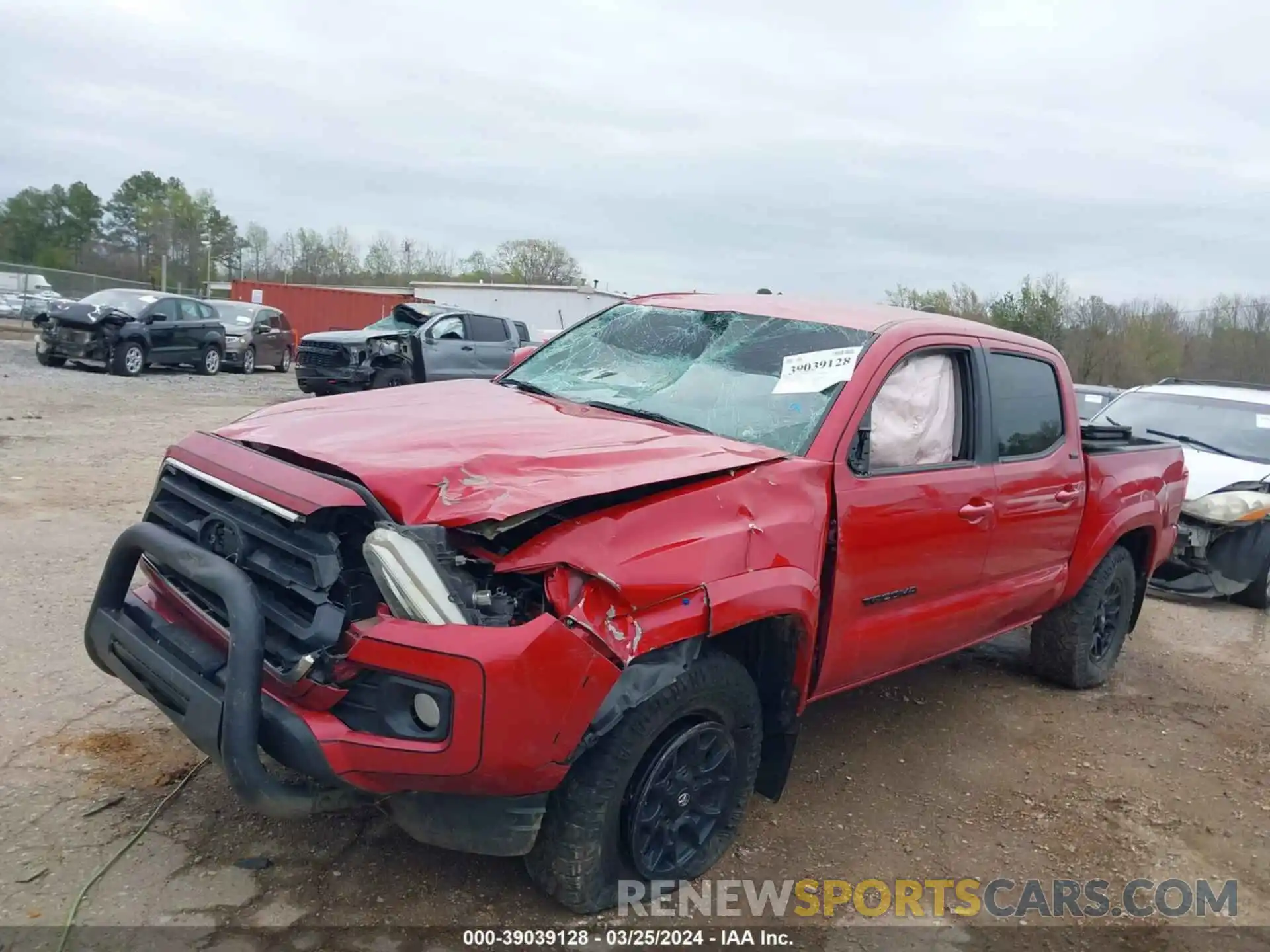 2 Photograph of a damaged car 3TMCZ5AN4LM368130 TOYOTA TACOMA 2020