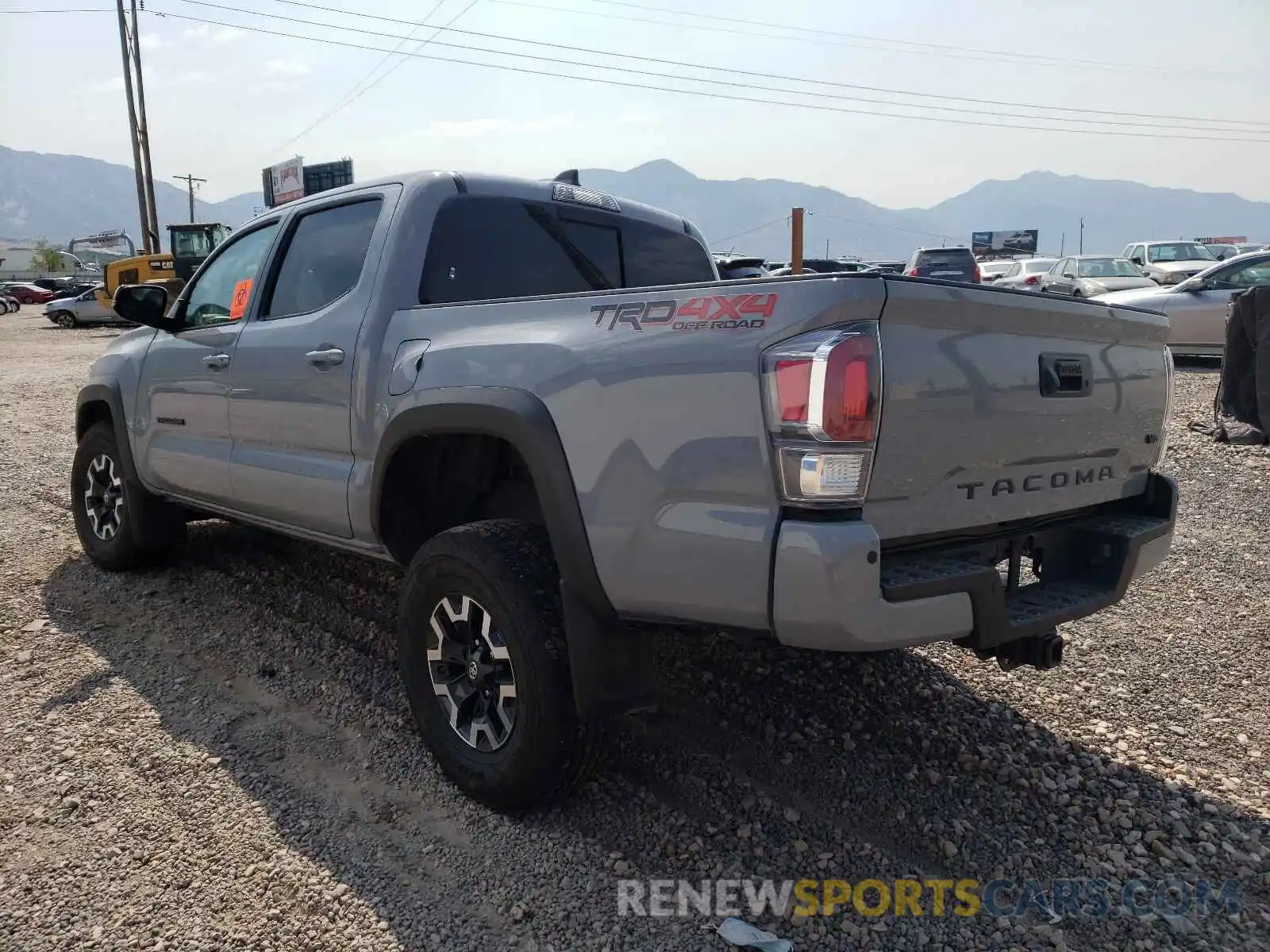 3 Photograph of a damaged car 3TMCZ5AN4LM369326 TOYOTA TACOMA 2020