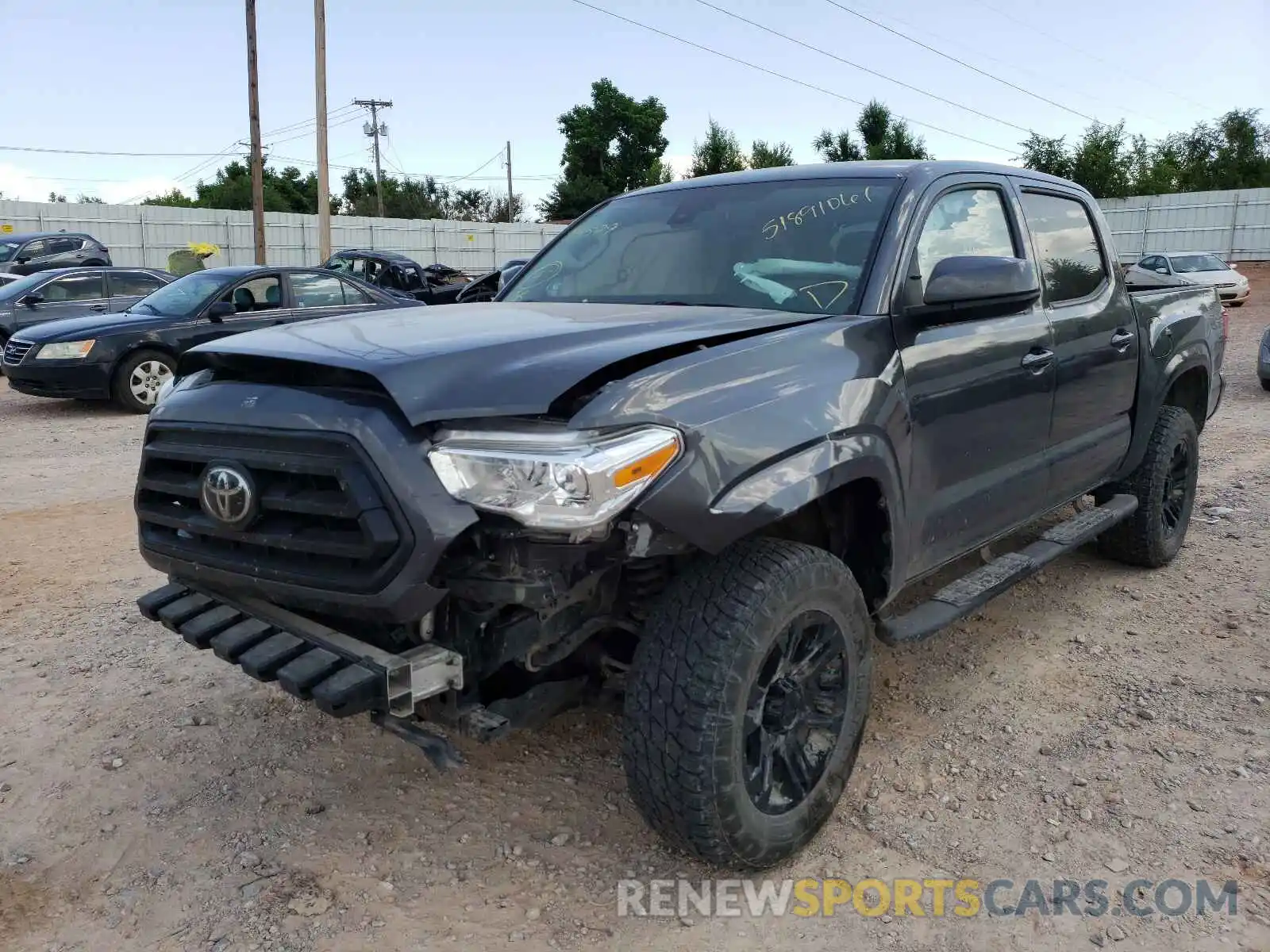 2 Photograph of a damaged car 3TMCZ5AN5LM289579 TOYOTA TACOMA 2020