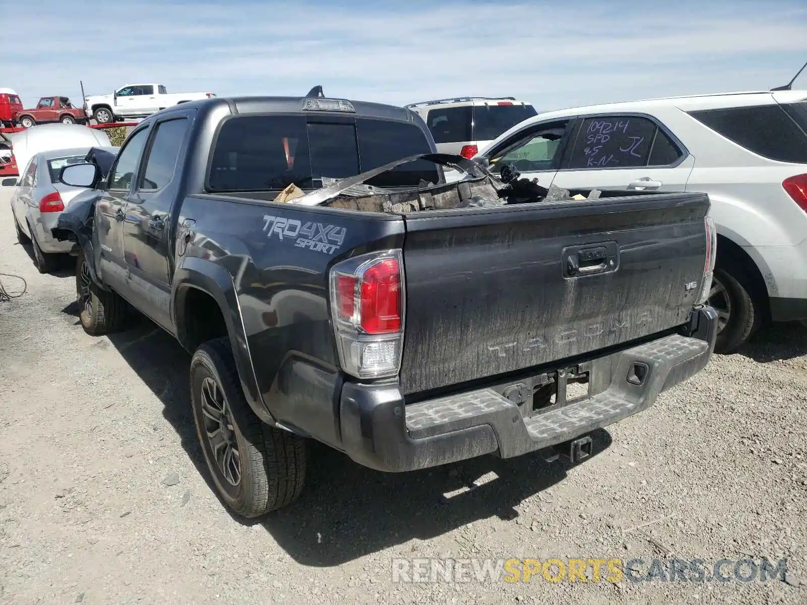 3 Photograph of a damaged car 3TMCZ5AN5LM291297 TOYOTA TACOMA 2020