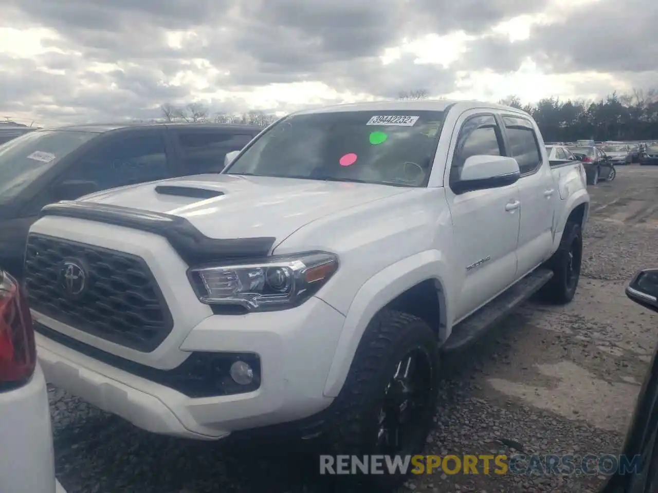 2 Photograph of a damaged car 3TMCZ5AN5LM291512 TOYOTA TACOMA 2020