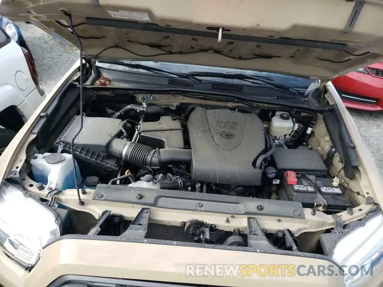 7 Photograph of a damaged car 3TMCZ5AN5LM291638 TOYOTA TACOMA 2020