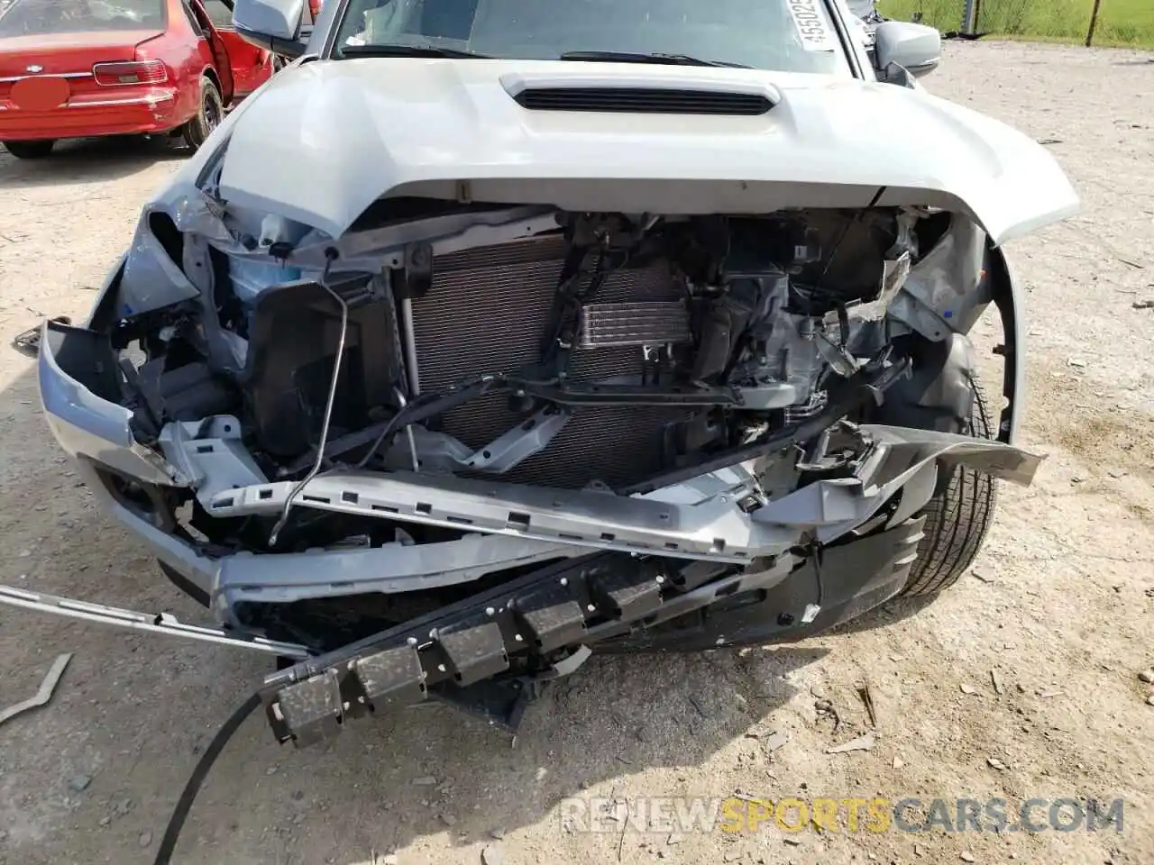 9 Photograph of a damaged car 3TMCZ5AN5LM293731 TOYOTA TACOMA 2020