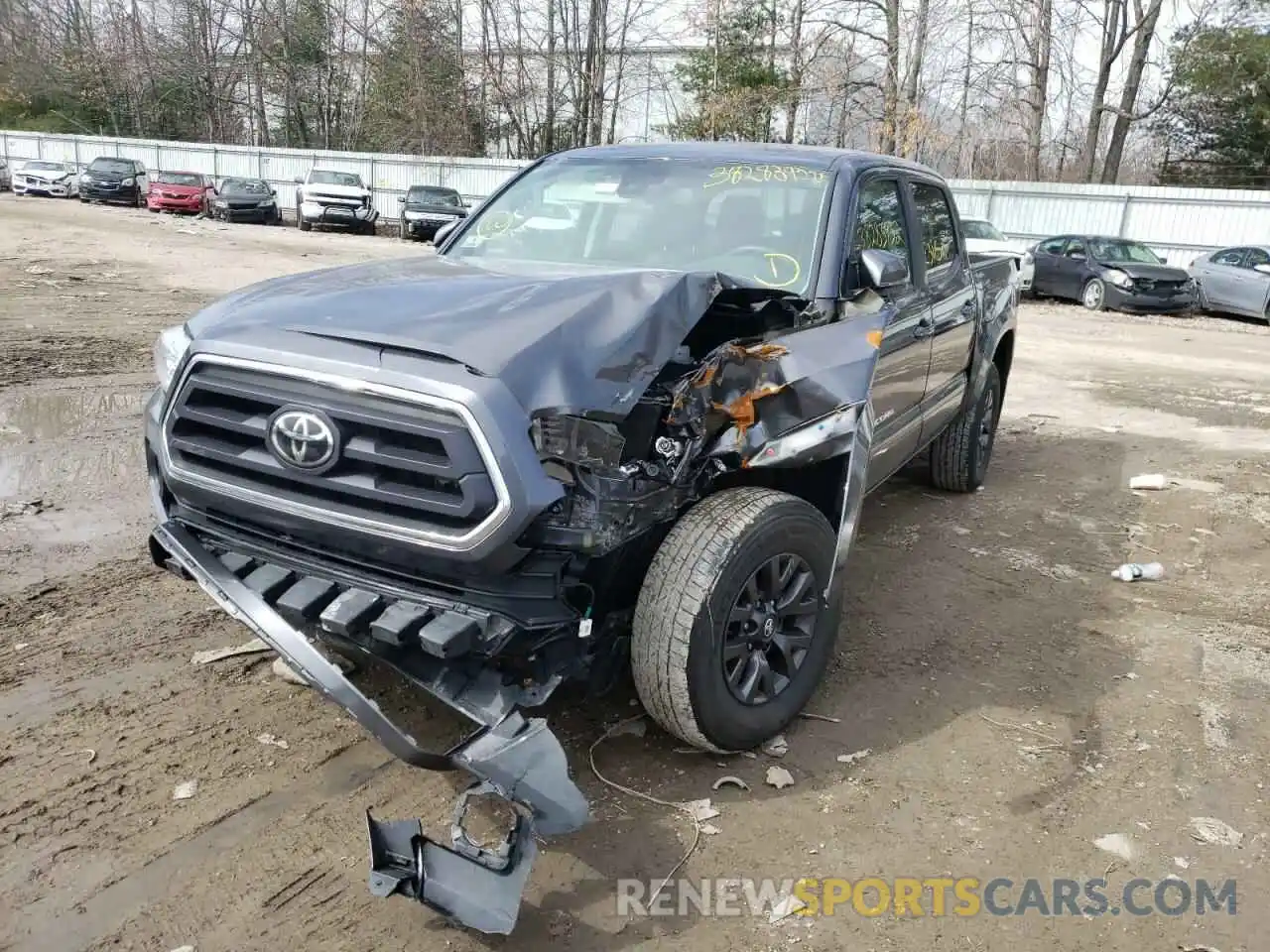 9 Photograph of a damaged car 3TMCZ5AN5LM298346 TOYOTA TACOMA 2020