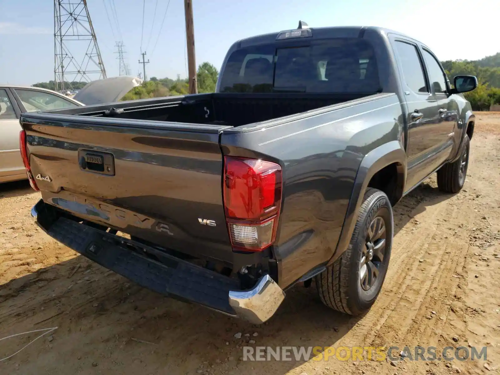 4 Photograph of a damaged car 3TMCZ5AN5LM298380 TOYOTA TACOMA 2020