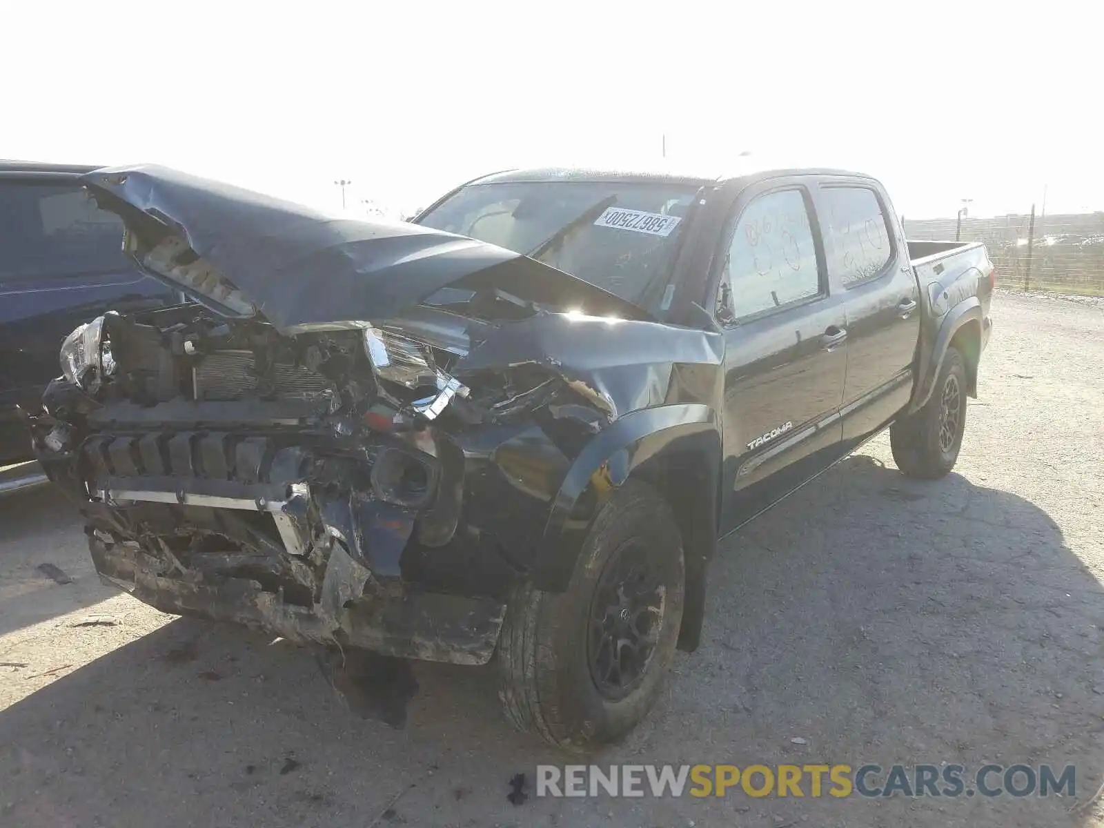 2 Photograph of a damaged car 3TMCZ5AN5LM298637 TOYOTA TACOMA 2020