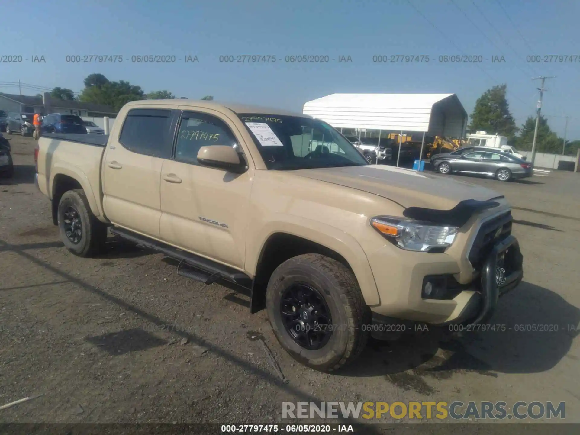 1 Photograph of a damaged car 3TMCZ5AN5LM304016 TOYOTA TACOMA 2020