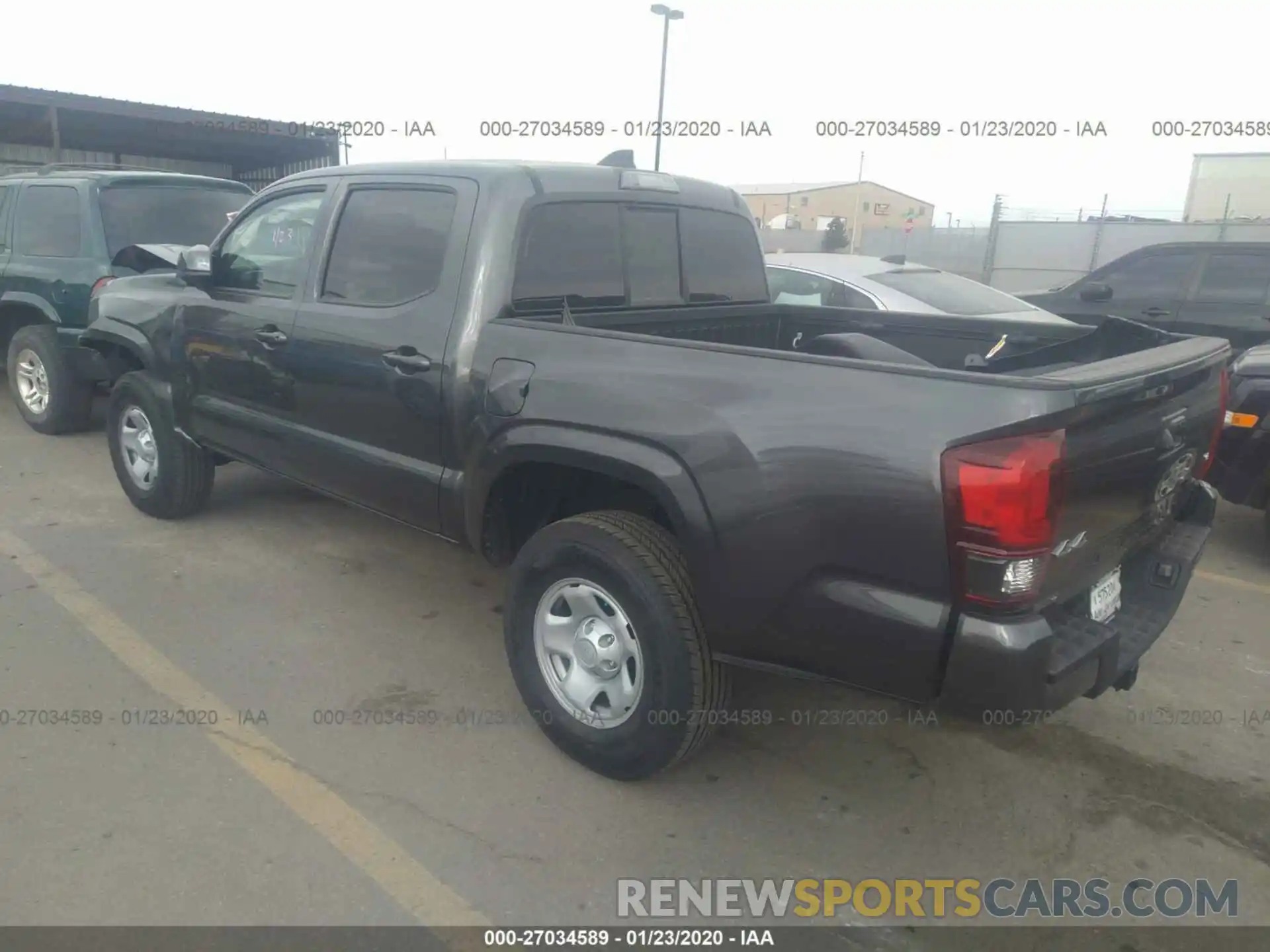 3 Photograph of a damaged car 3TMCZ5AN5LM304307 TOYOTA TACOMA 2020