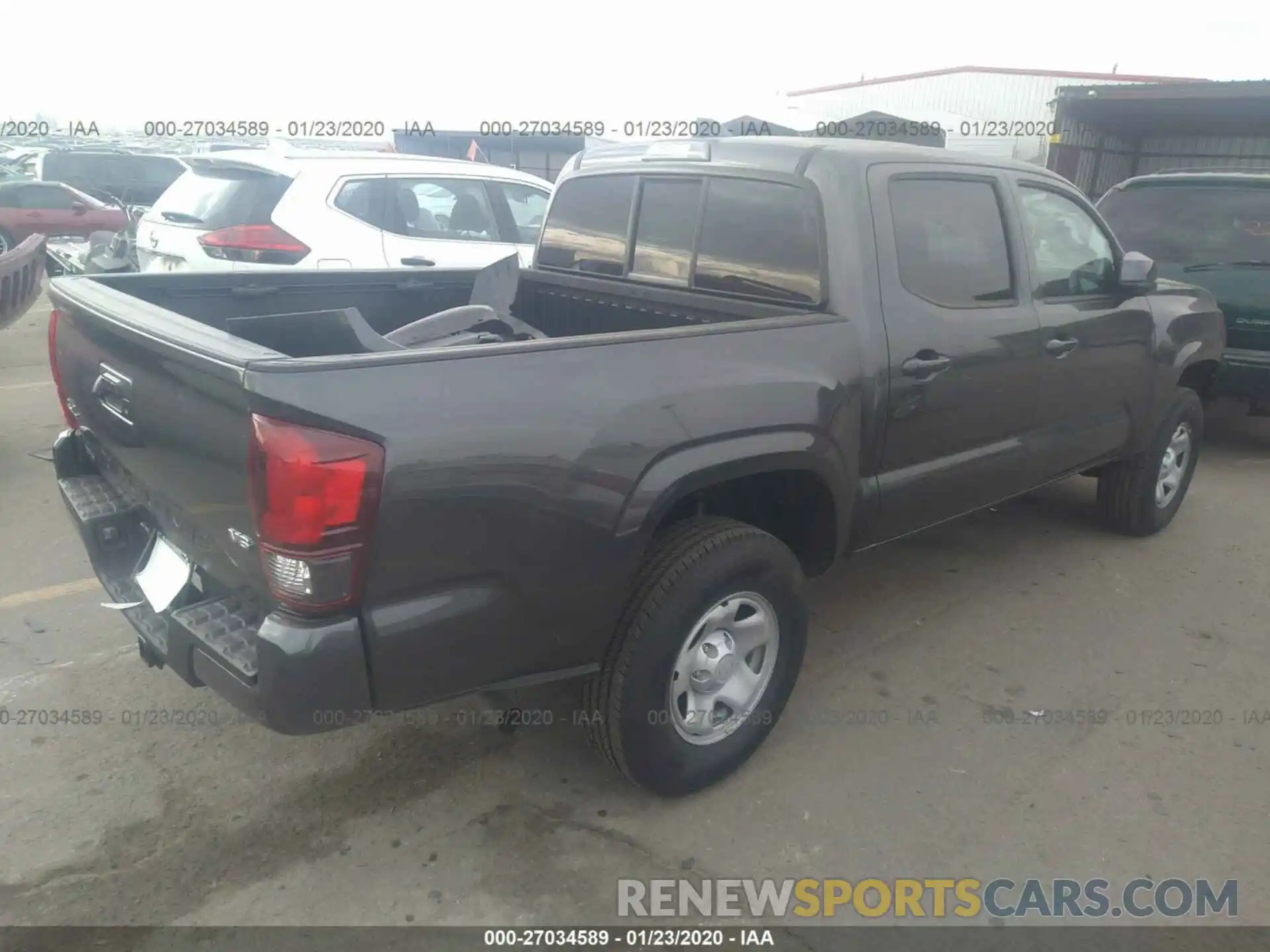 4 Photograph of a damaged car 3TMCZ5AN5LM304307 TOYOTA TACOMA 2020