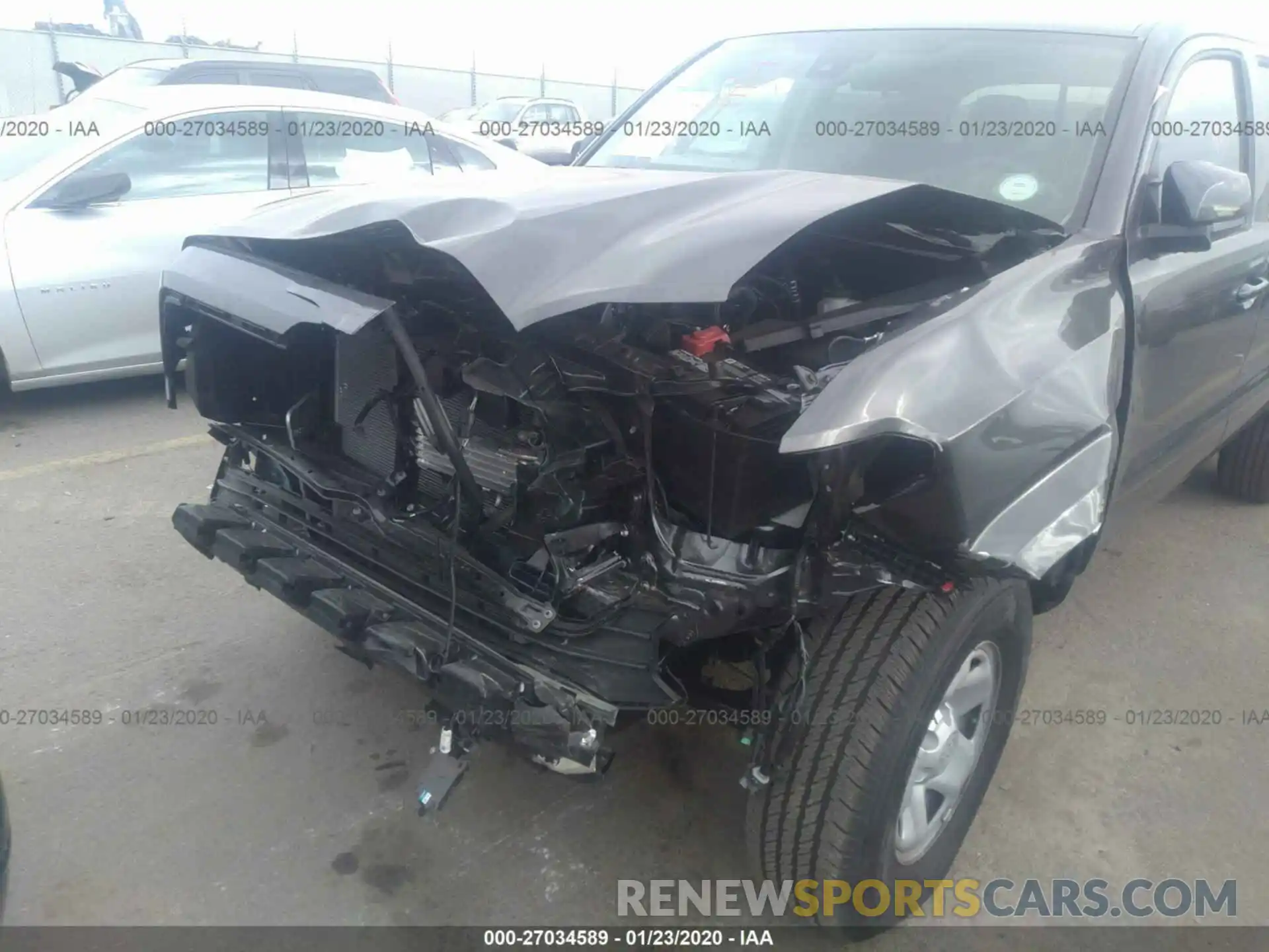 6 Photograph of a damaged car 3TMCZ5AN5LM304307 TOYOTA TACOMA 2020