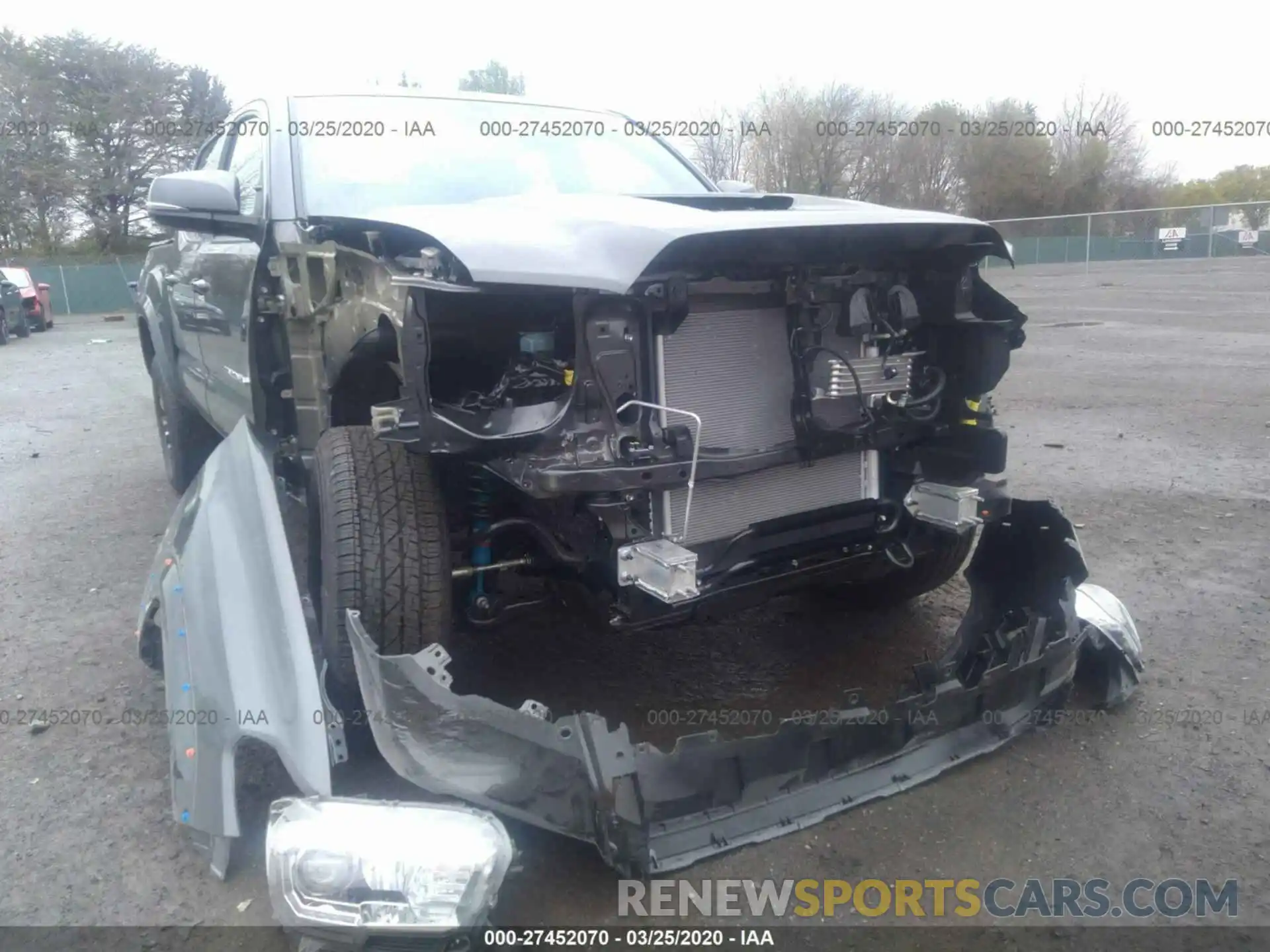 6 Photograph of a damaged car 3TMCZ5AN5LM307997 TOYOTA TACOMA 2020