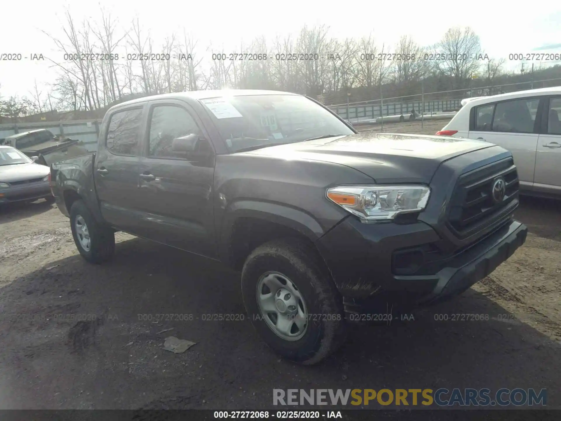 1 Photograph of a damaged car 3TMCZ5AN5LM308857 TOYOTA TACOMA 2020