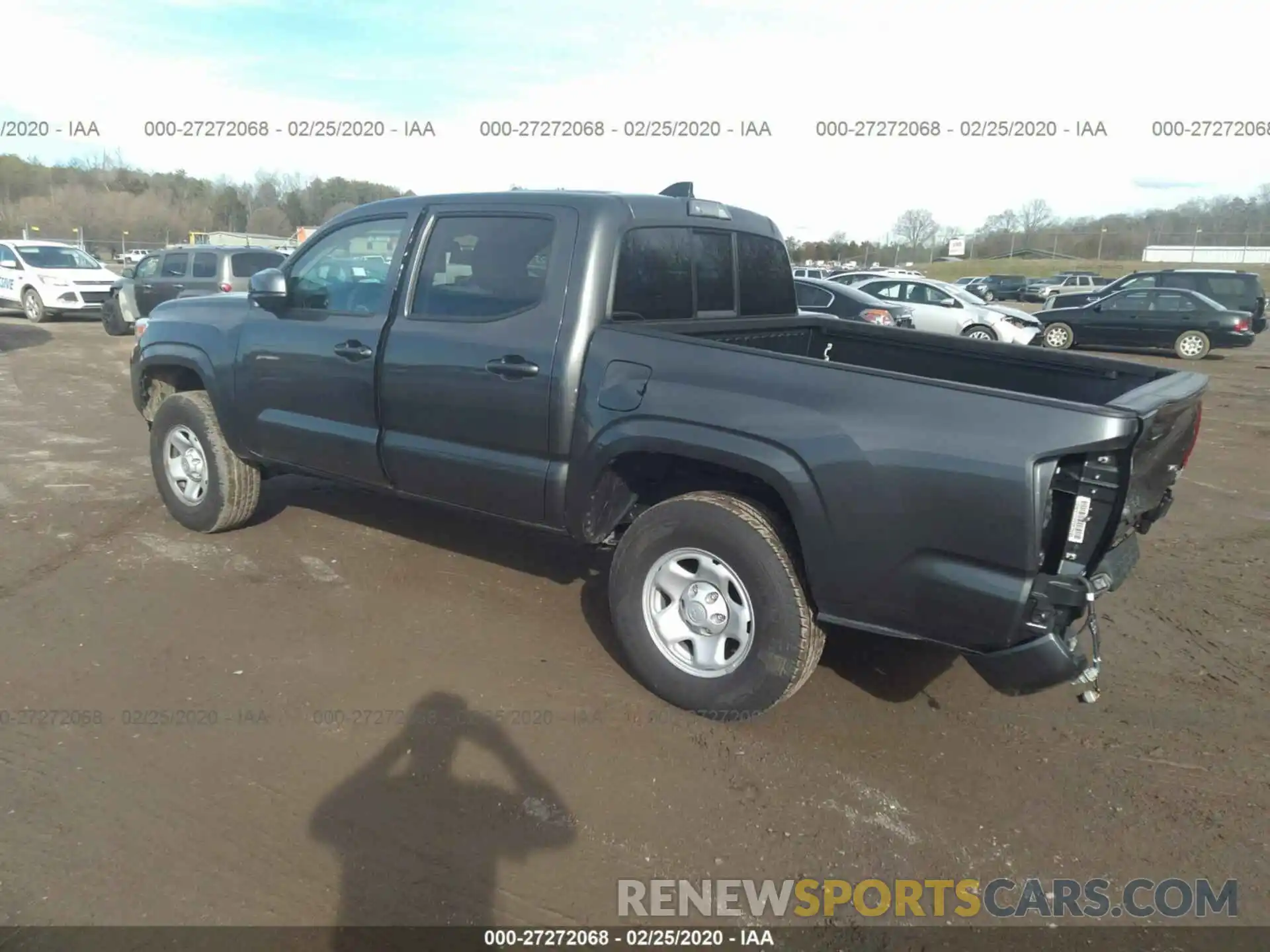 3 Photograph of a damaged car 3TMCZ5AN5LM308857 TOYOTA TACOMA 2020