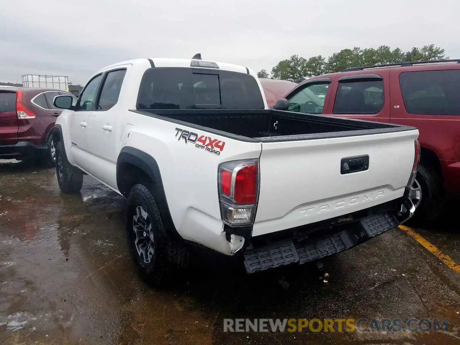 3 Photograph of a damaged car 3TMCZ5AN5LM309488 TOYOTA TACOMA 2020