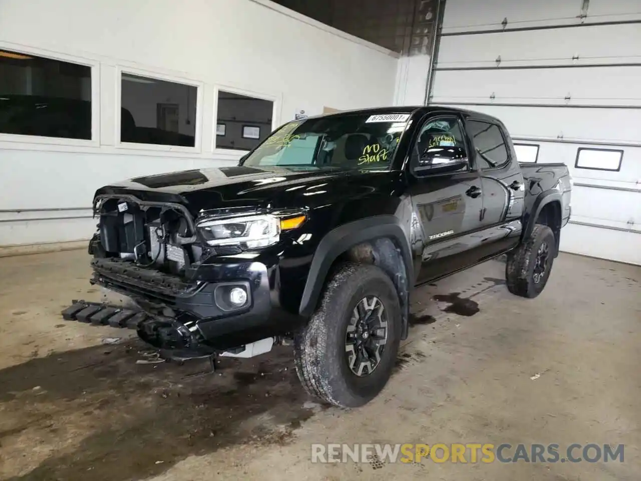 2 Photograph of a damaged car 3TMCZ5AN5LM313444 TOYOTA TACOMA 2020