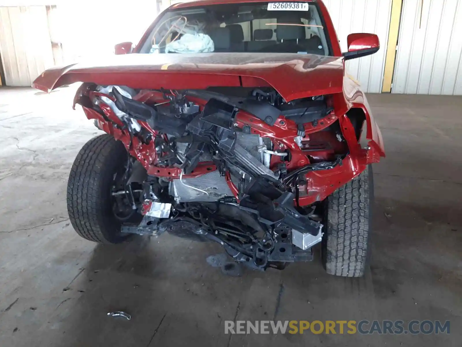 9 Photograph of a damaged car 3TMCZ5AN5LM320507 TOYOTA TACOMA 2020