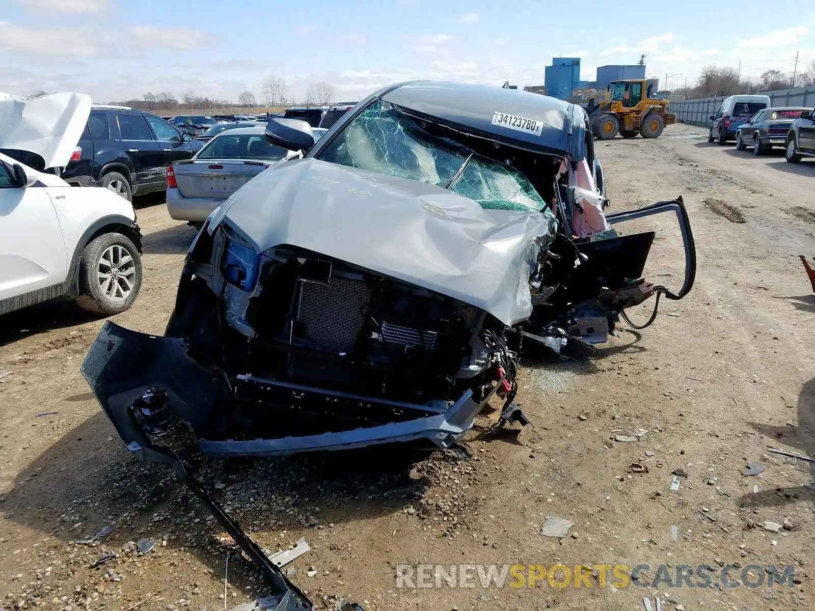 9 Photograph of a damaged car 3TMCZ5AN5LM322564 TOYOTA TACOMA 2020