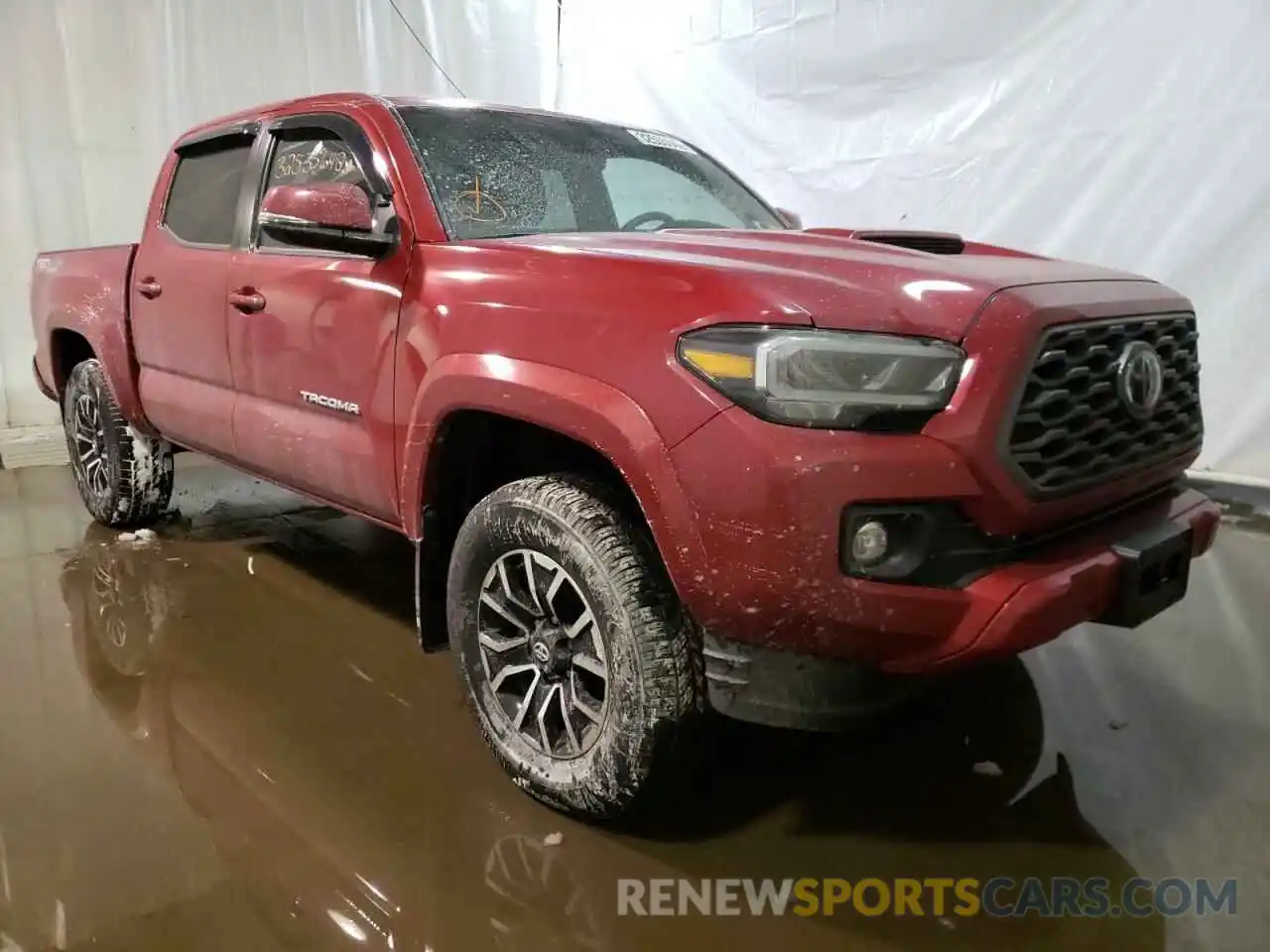 1 Photograph of a damaged car 3TMCZ5AN5LM324475 TOYOTA TACOMA 2020