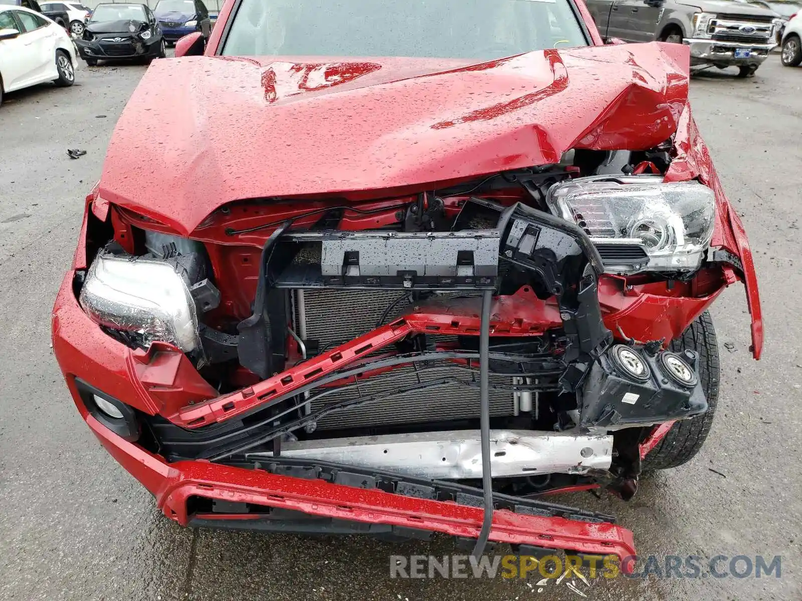 7 Photograph of a damaged car 3TMCZ5AN5LM325142 TOYOTA TACOMA 2020