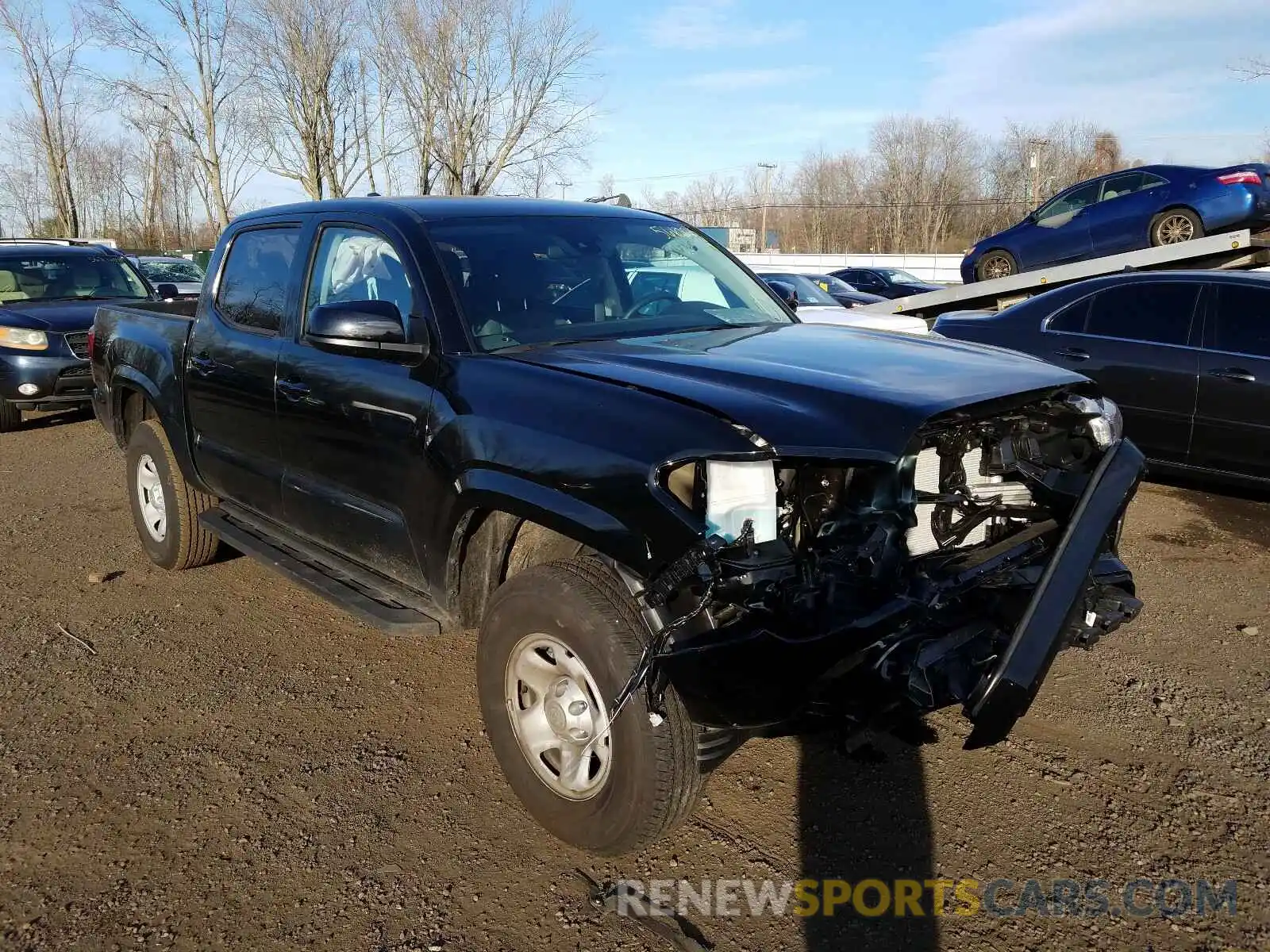 1 Photograph of a damaged car 3TMCZ5AN5LM326453 TOYOTA TACOMA 2020