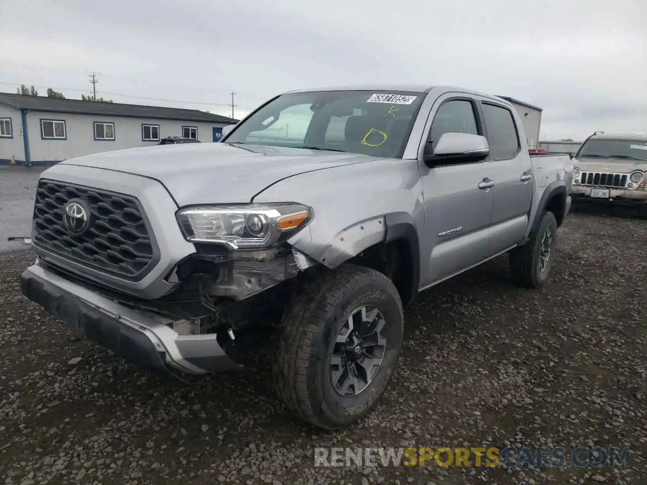 2 Фотография поврежденного автомобиля 3TMCZ5AN5LM326856 TOYOTA TACOMA 2020