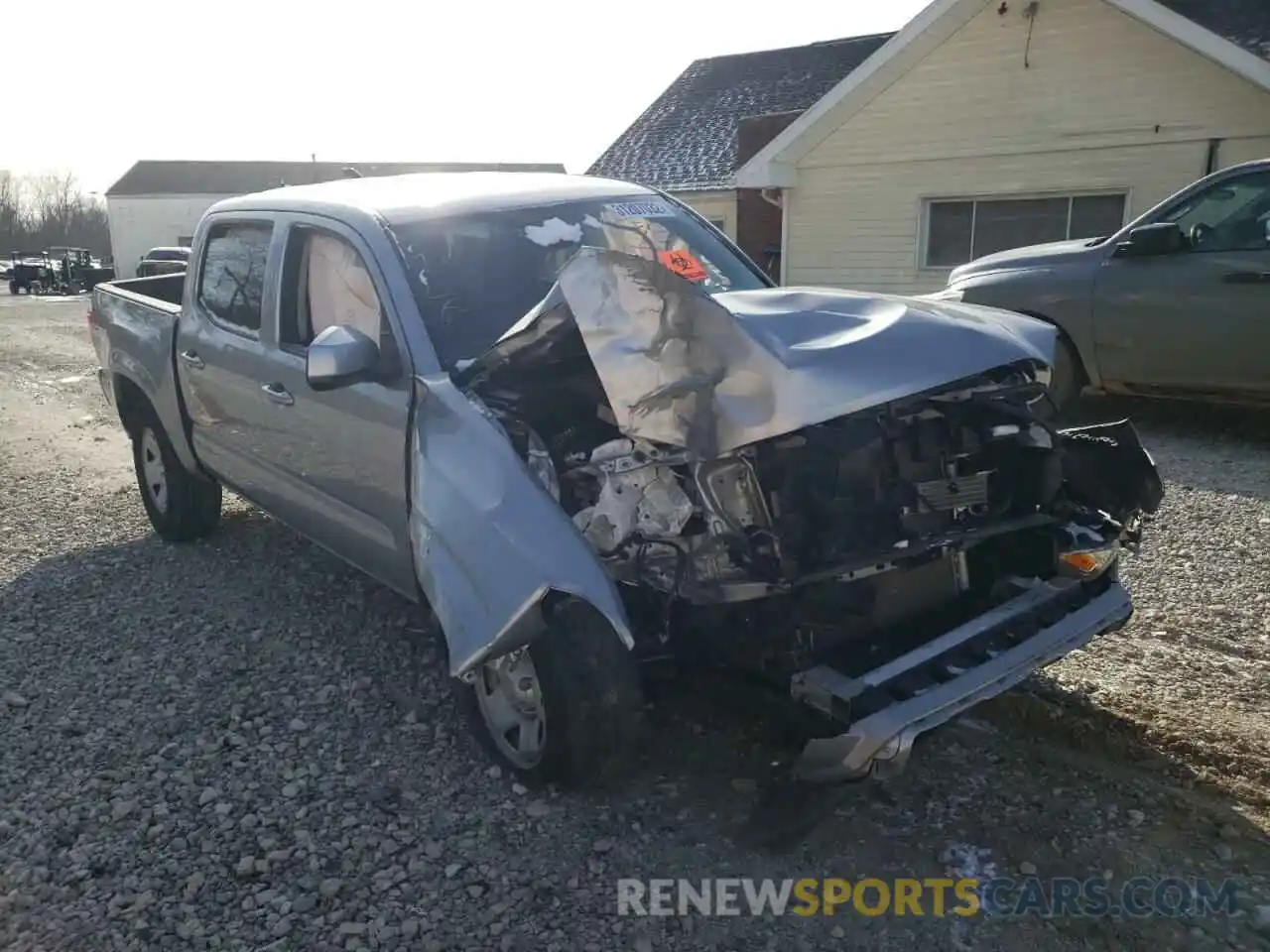 1 Photograph of a damaged car 3TMCZ5AN5LM332088 TOYOTA TACOMA 2020