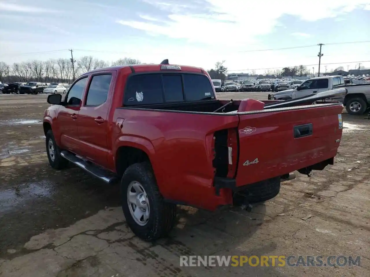 3 Photograph of a damaged car 3TMCZ5AN5LM342720 TOYOTA TACOMA 2020