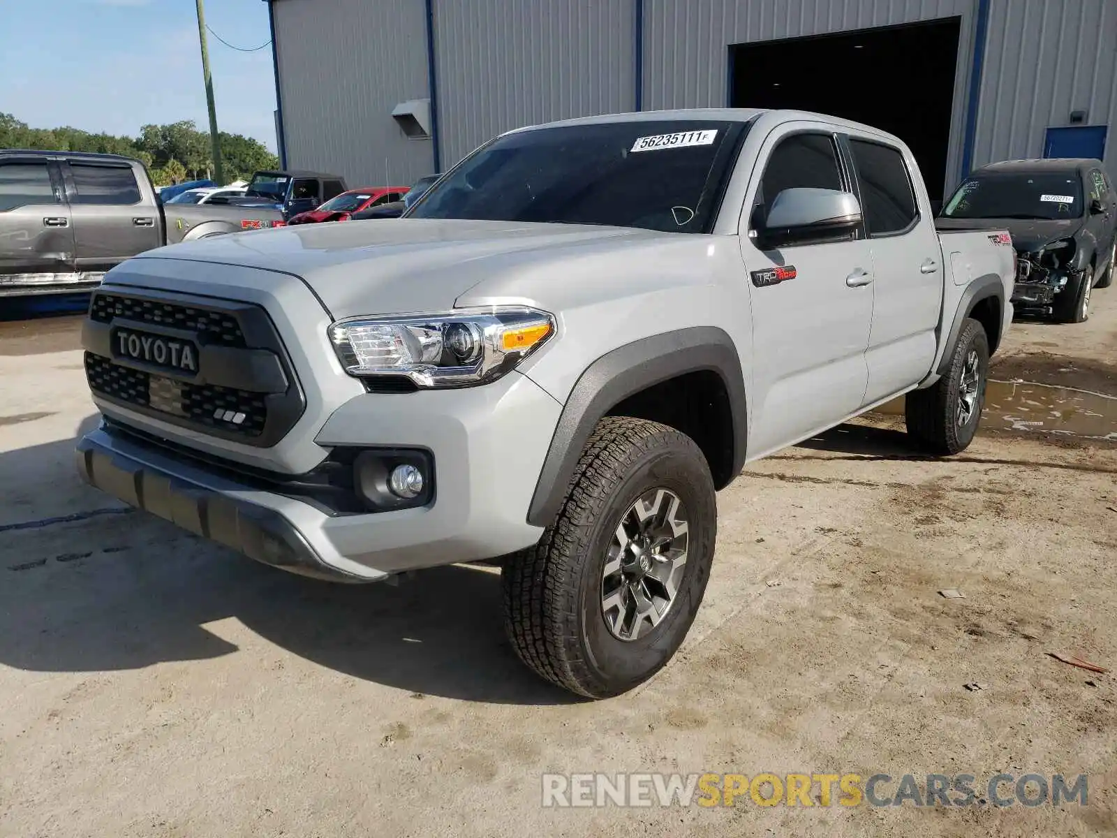 2 Photograph of a damaged car 3TMCZ5AN5LM348582 TOYOTA TACOMA 2020