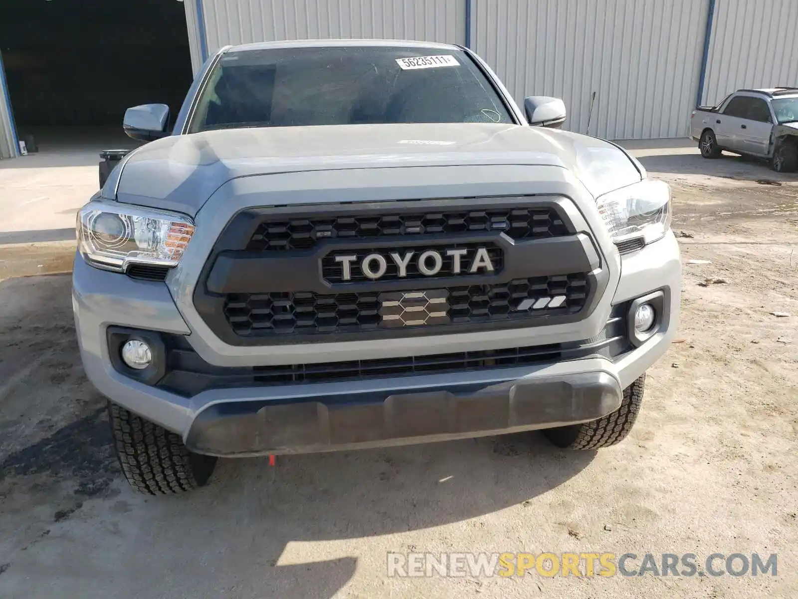 9 Photograph of a damaged car 3TMCZ5AN5LM348582 TOYOTA TACOMA 2020