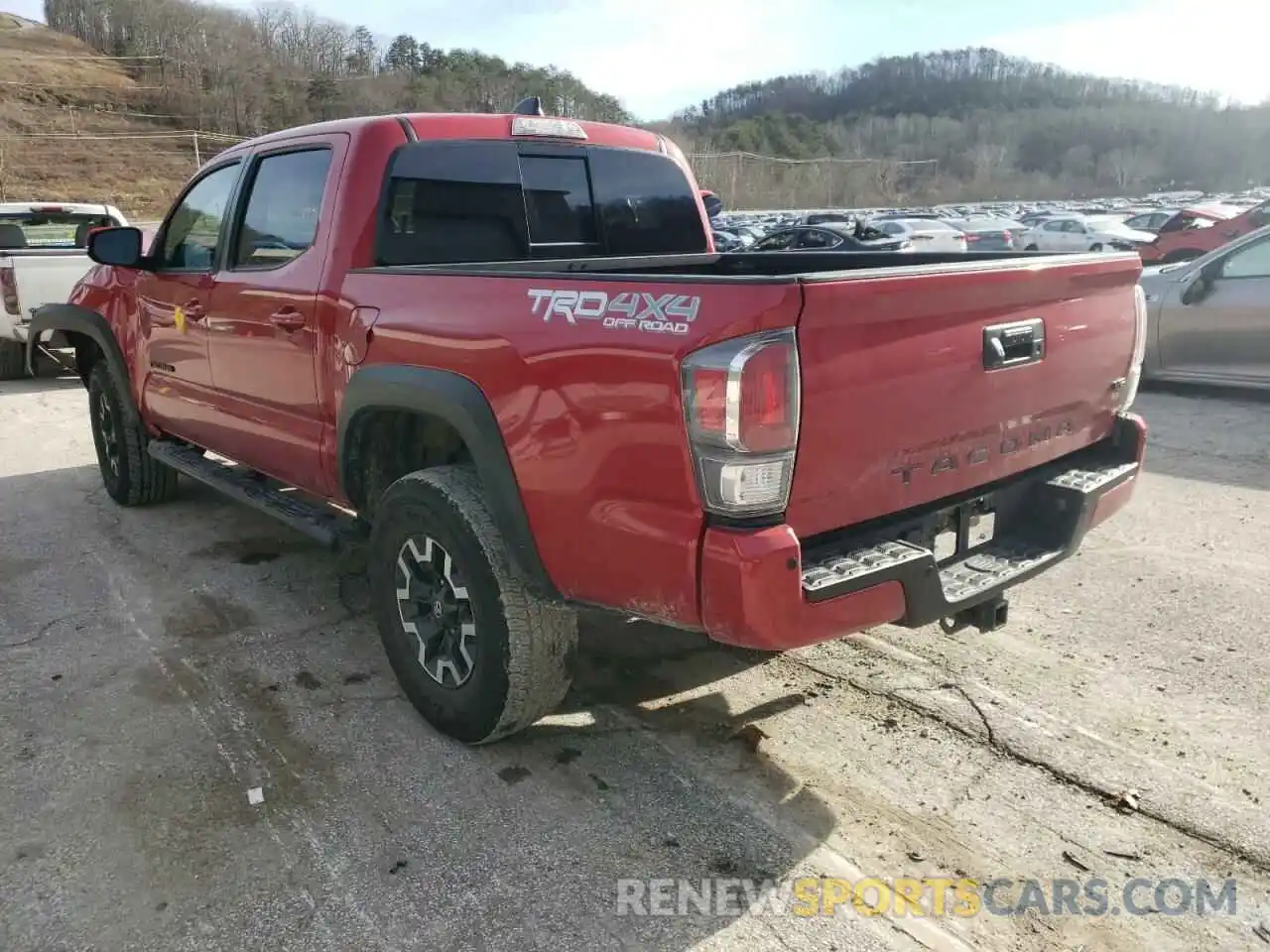 3 Photograph of a damaged car 3TMCZ5AN5LM359534 TOYOTA TACOMA 2020