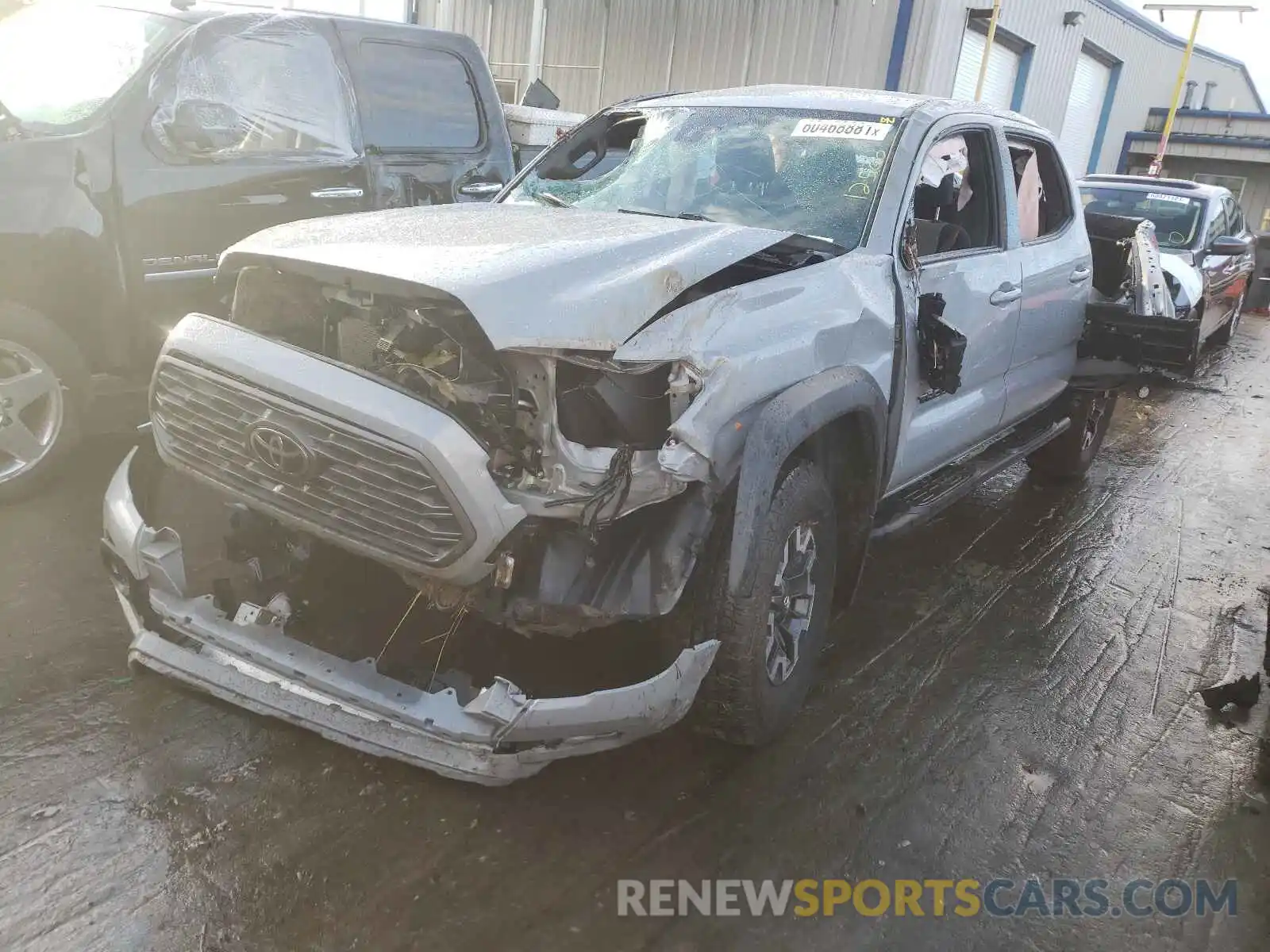 2 Photograph of a damaged car 3TMCZ5AN5LM365513 TOYOTA TACOMA 2020