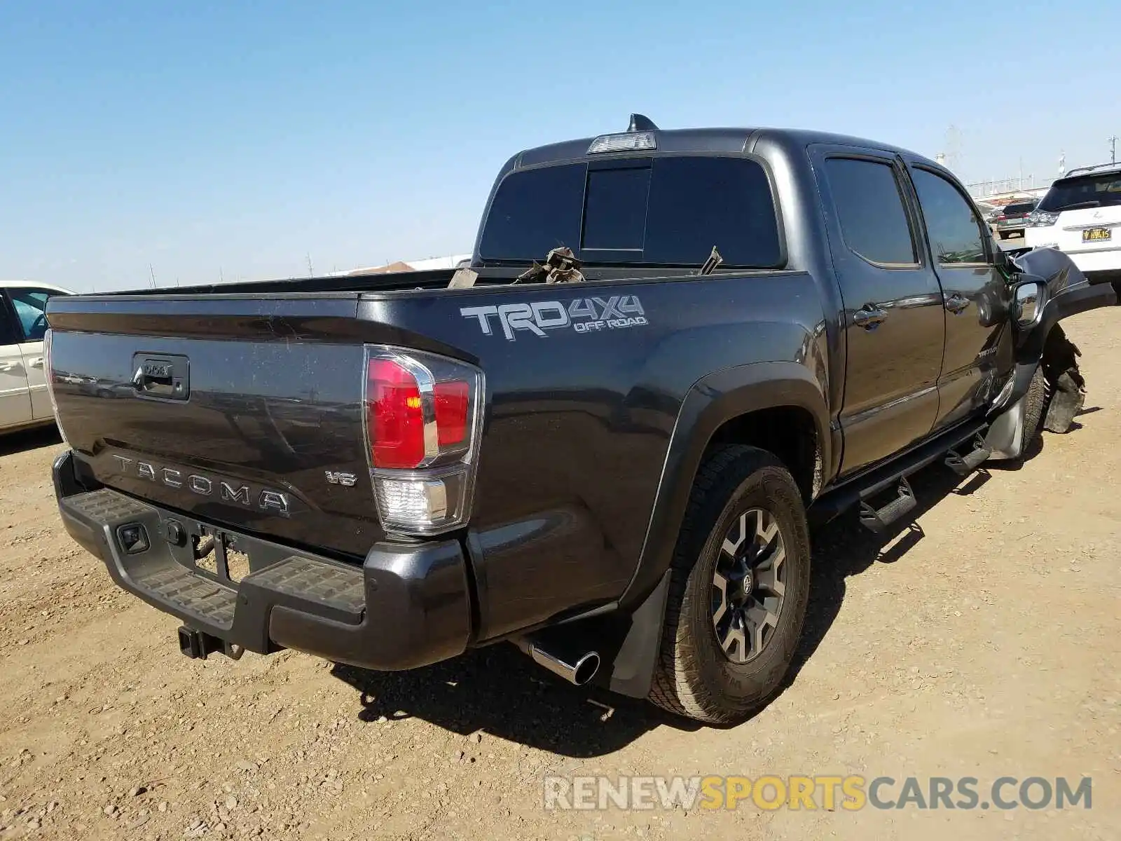 4 Photograph of a damaged car 3TMCZ5AN5LM366810 TOYOTA TACOMA 2020