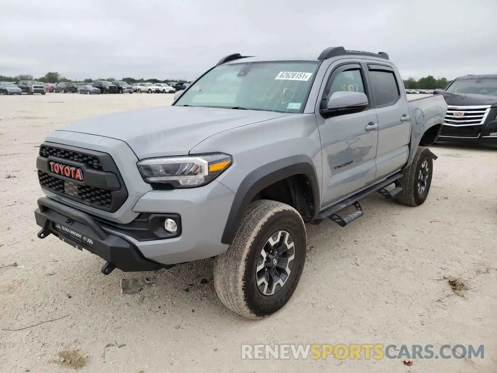 2 Photograph of a damaged car 3TMCZ5AN5LM367326 TOYOTA TACOMA 2020