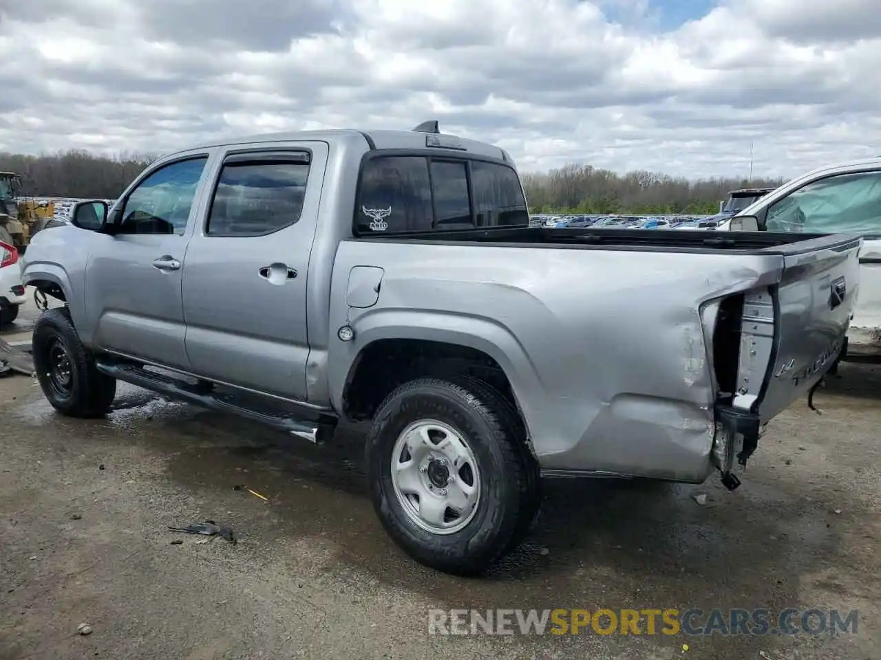 2 Photograph of a damaged car 3TMCZ5AN5LM368377 TOYOTA TACOMA 2020