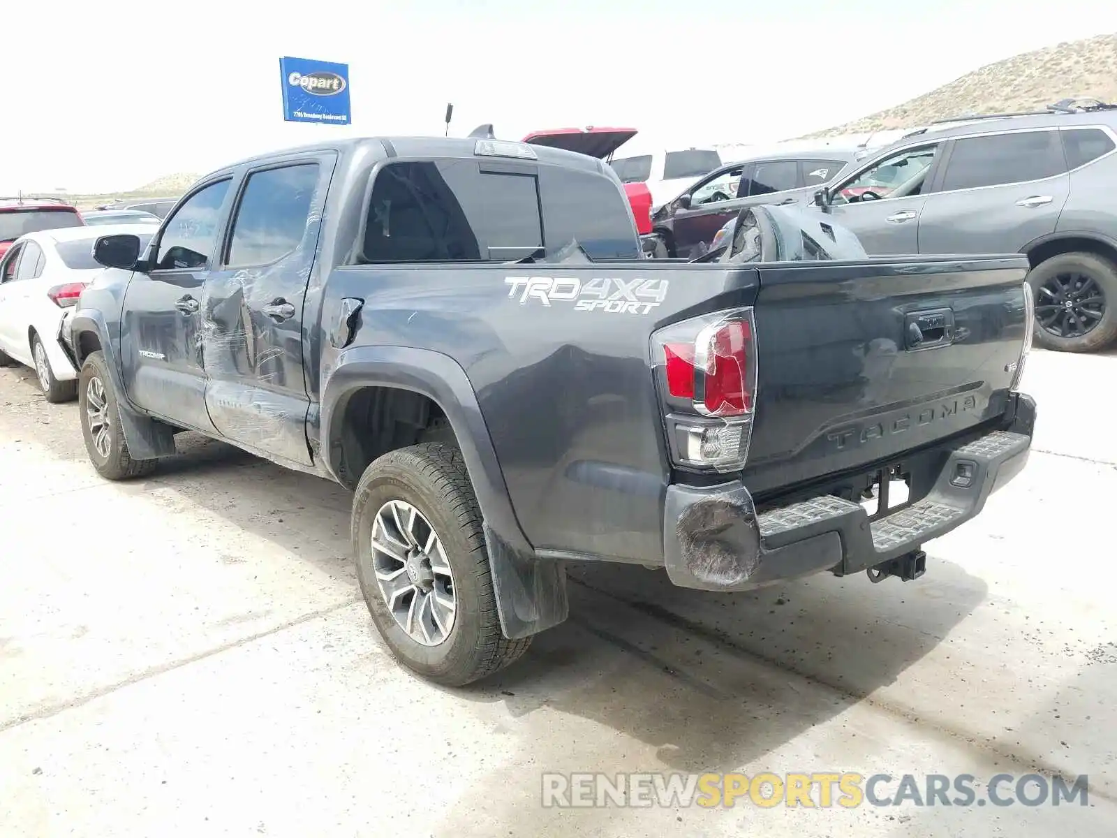 3 Photograph of a damaged car 3TMCZ5AN6LM289252 TOYOTA TACOMA 2020