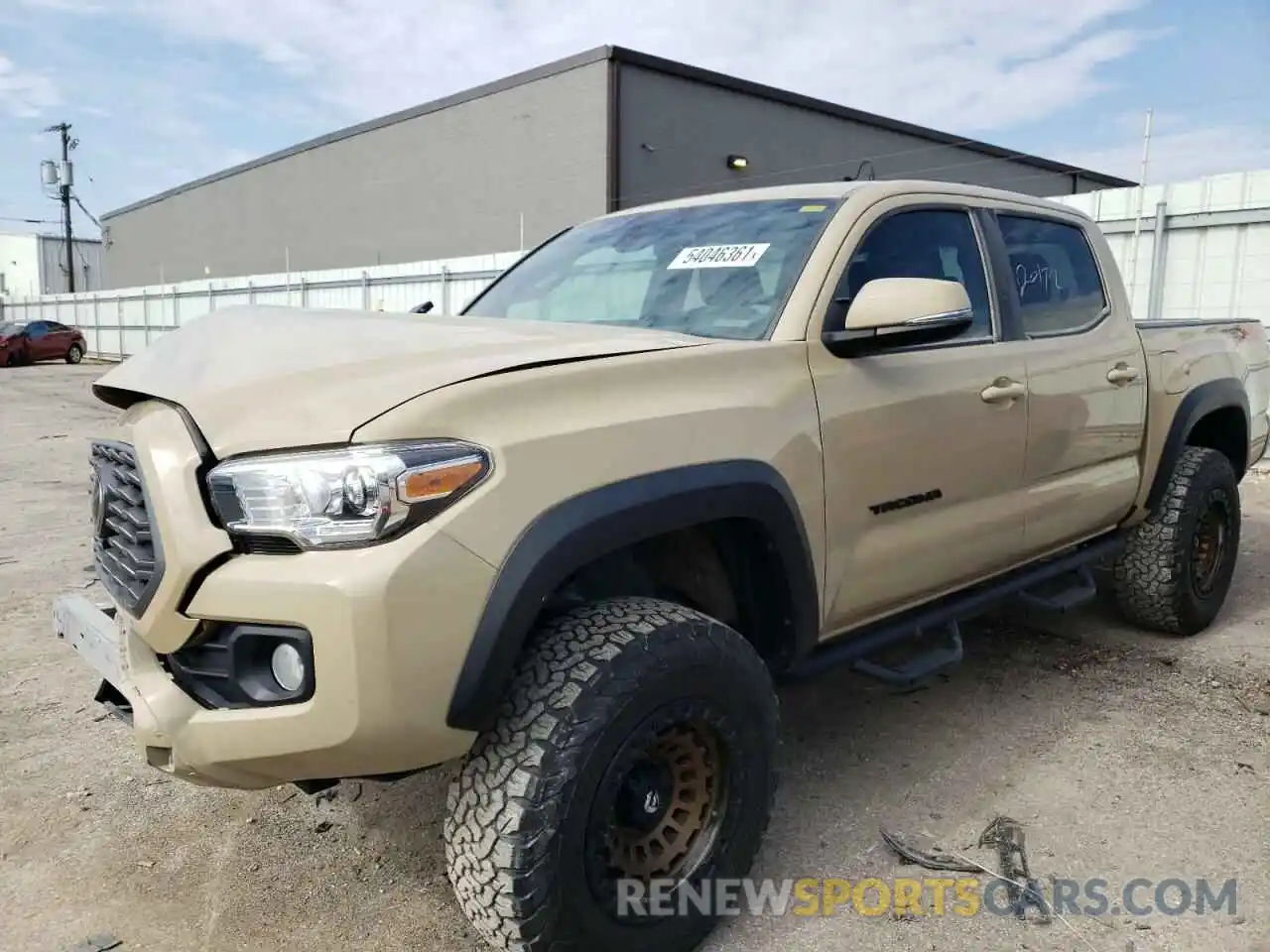 2 Photograph of a damaged car 3TMCZ5AN6LM294466 TOYOTA TACOMA 2020