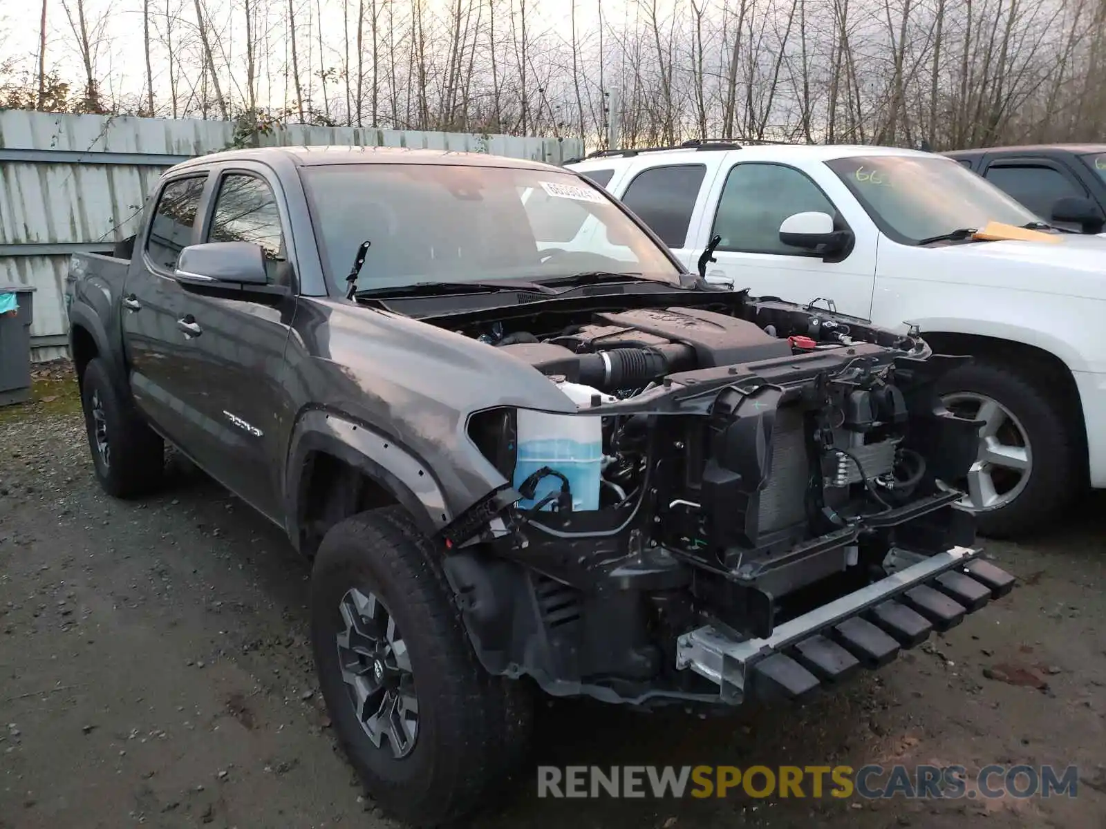 1 Photograph of a damaged car 3TMCZ5AN6LM297500 TOYOTA TACOMA 2020