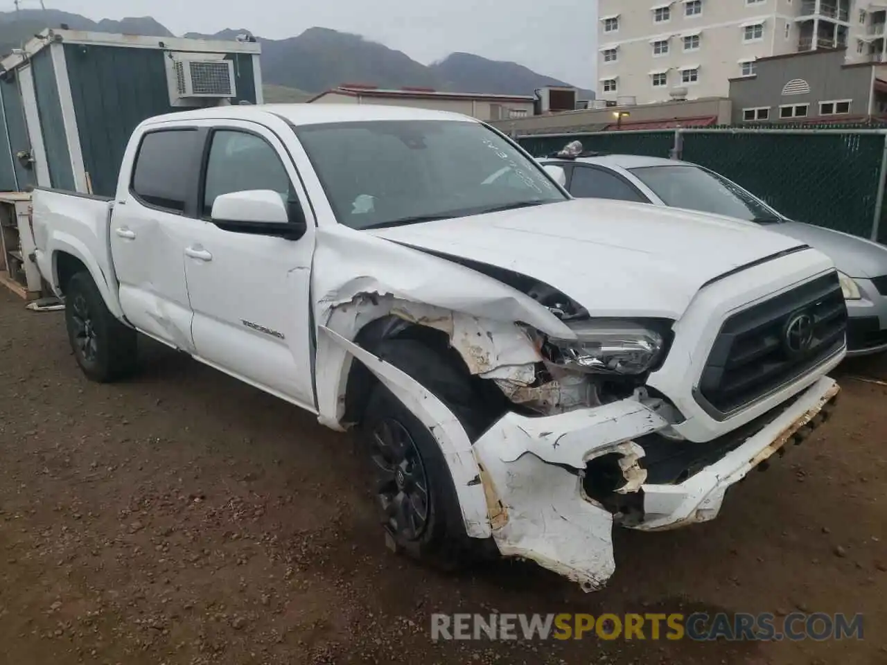 1 Photograph of a damaged car 3TMCZ5AN6LM297867 TOYOTA TACOMA 2020