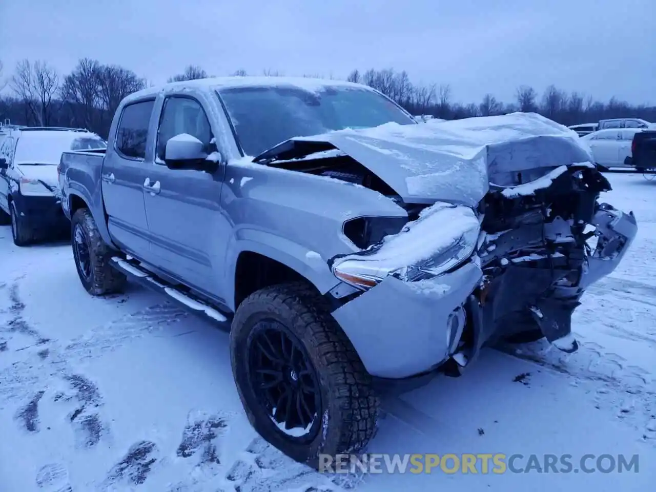 1 Photograph of a damaged car 3TMCZ5AN6LM300590 TOYOTA TACOMA 2020