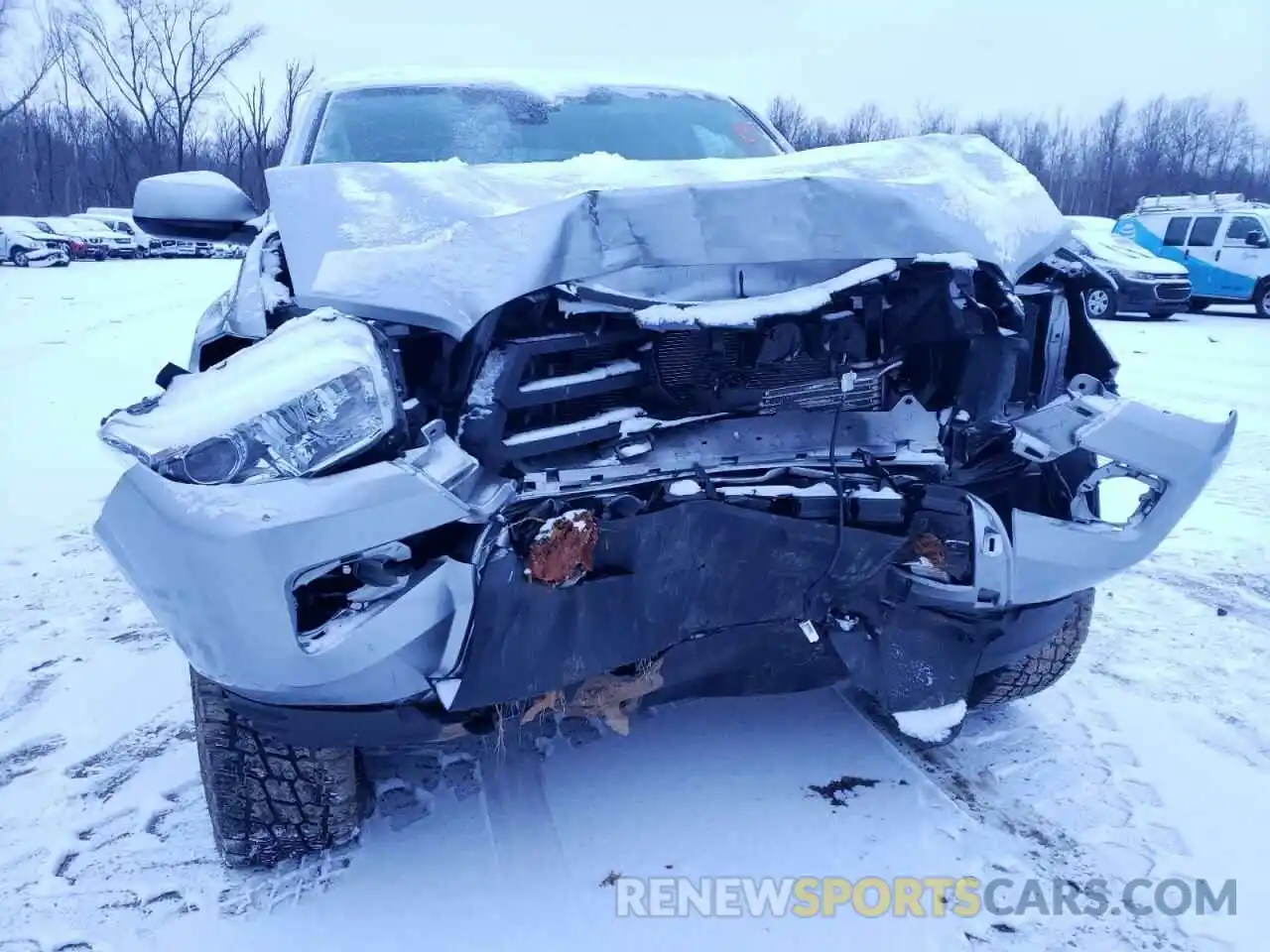 9 Photograph of a damaged car 3TMCZ5AN6LM300590 TOYOTA TACOMA 2020