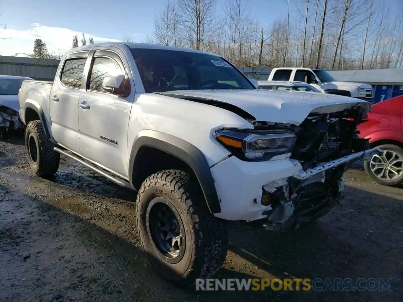 1 Photograph of a damaged car 3TMCZ5AN6LM301139 TOYOTA TACOMA 2020