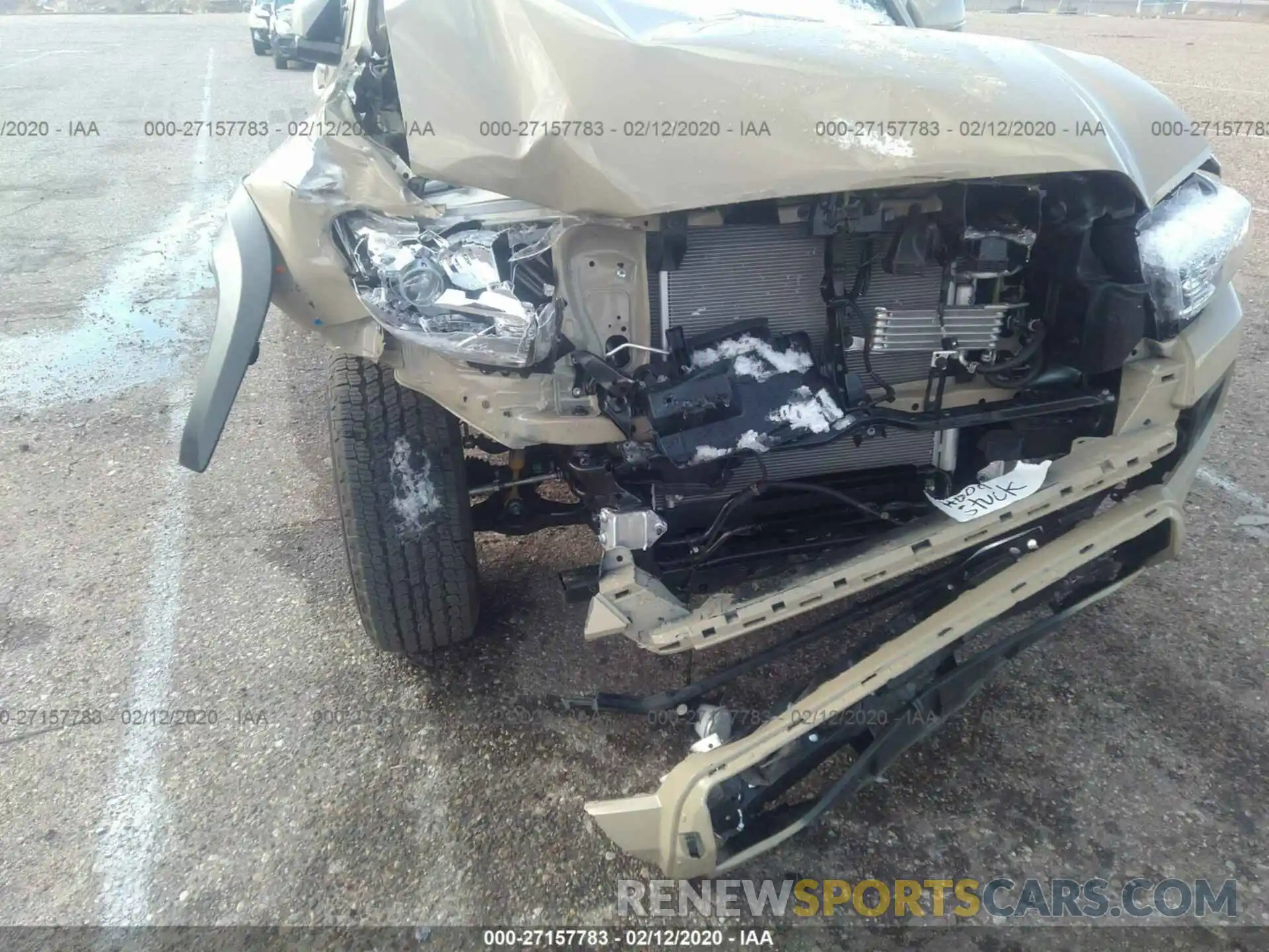 6 Photograph of a damaged car 3TMCZ5AN6LM307300 TOYOTA TACOMA 2020