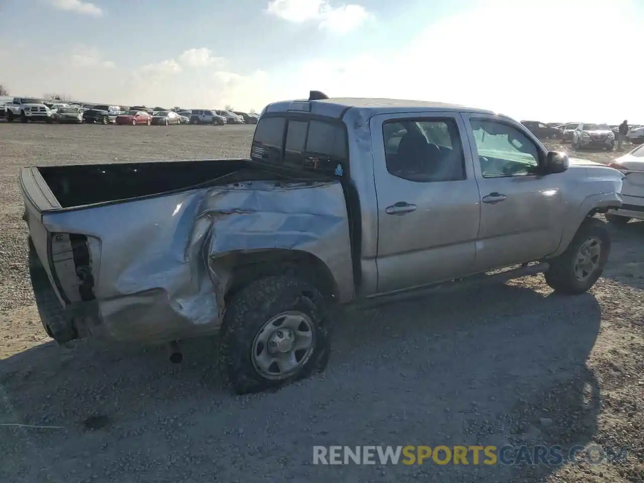 3 Photograph of a damaged car 3TMCZ5AN6LM310746 TOYOTA TACOMA 2020