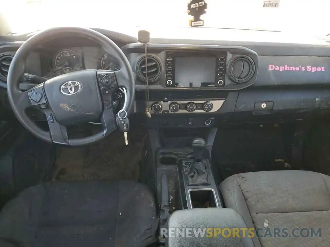 8 Photograph of a damaged car 3TMCZ5AN6LM310746 TOYOTA TACOMA 2020